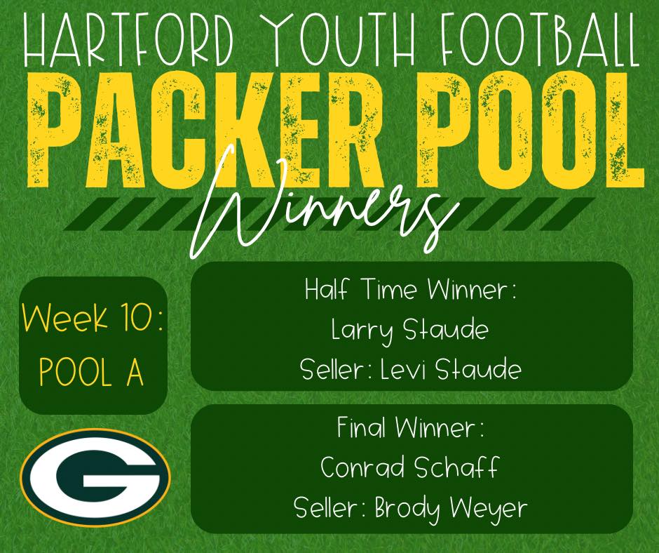💚💛 Week 10: PACKER POOL... - Hartford Gridiron Football | Facebook