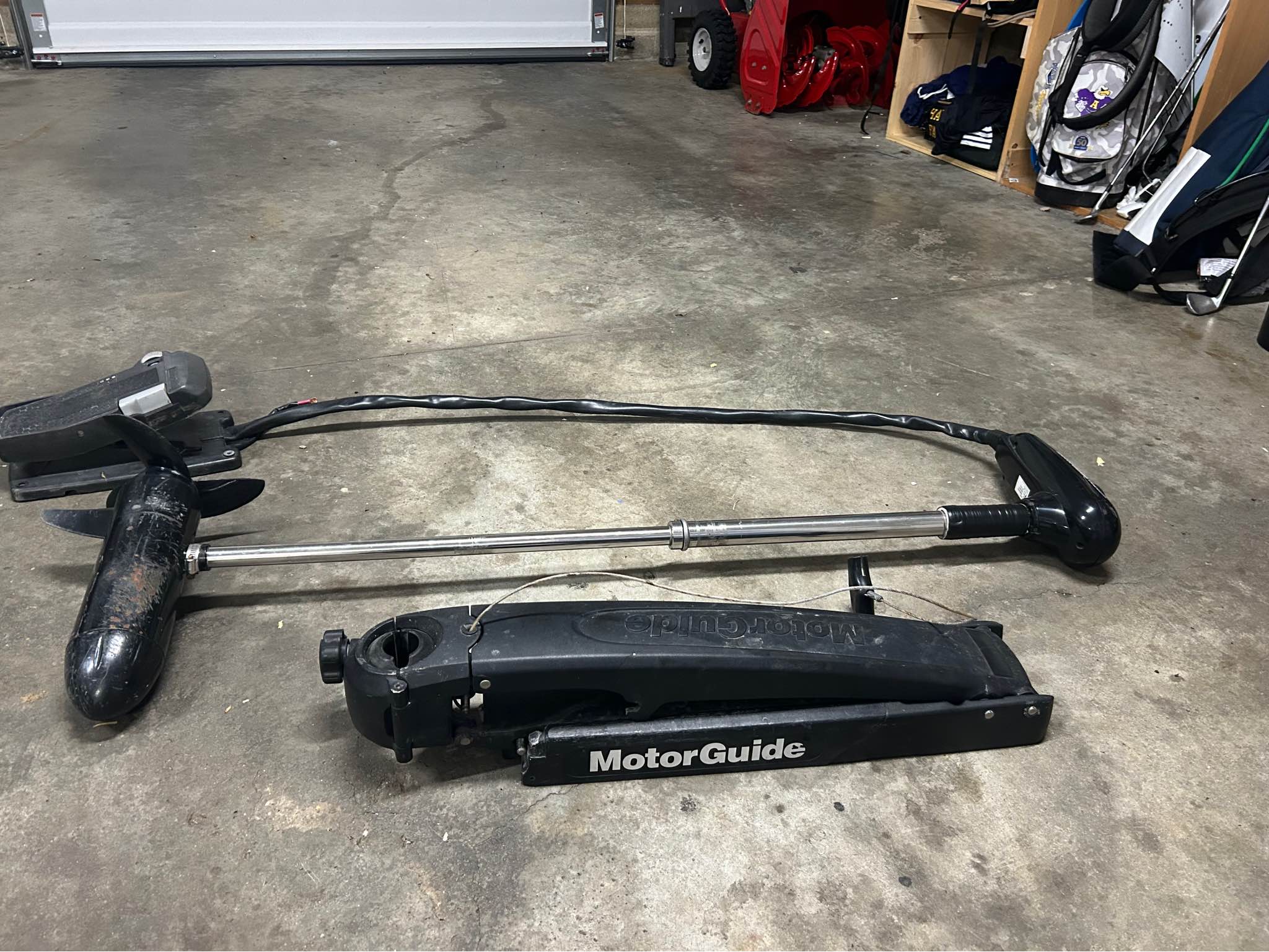 Motorguide Pro Series 70lb thrust trolling motor Used - Fishing ...