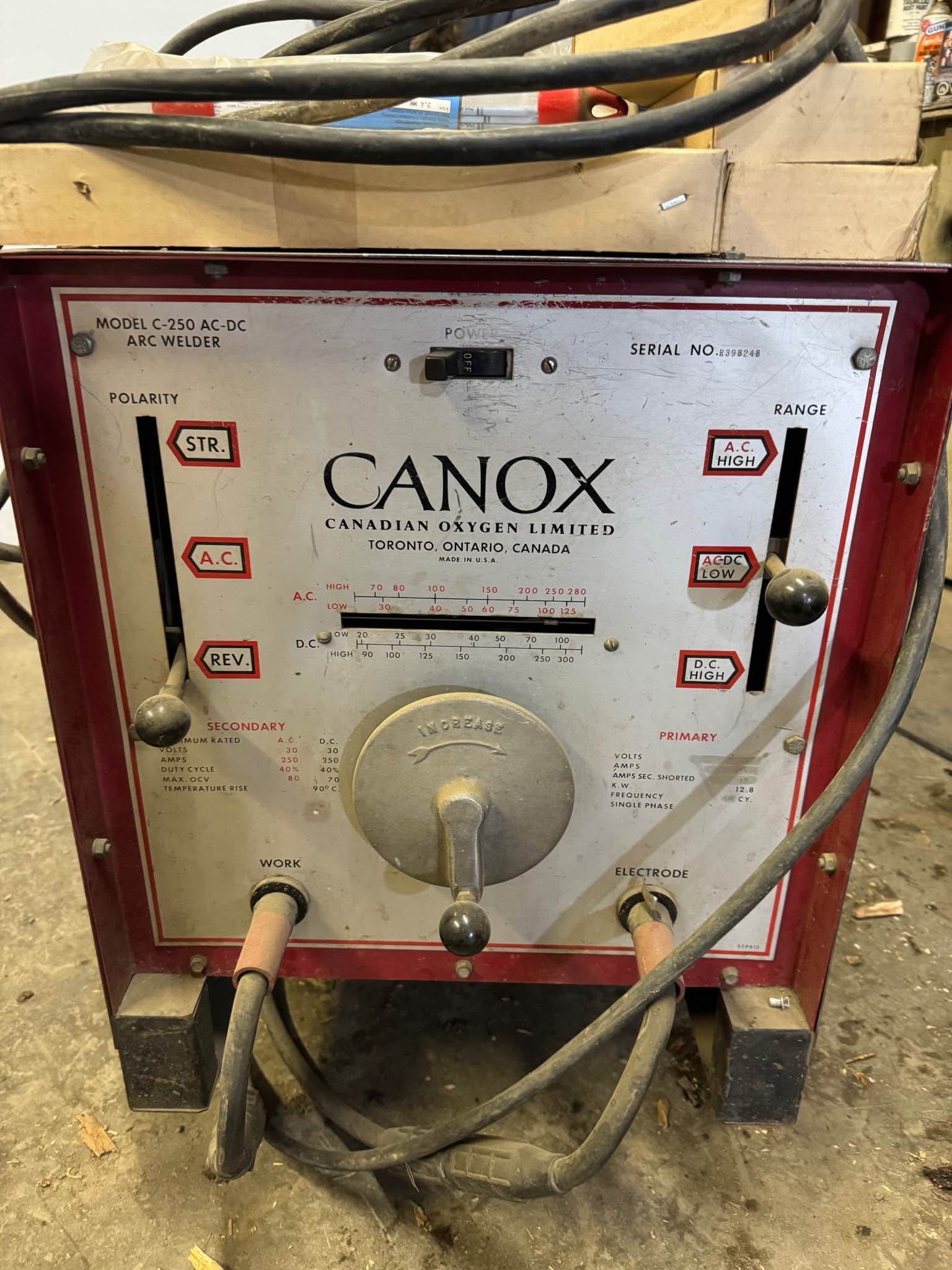 Canox Welder - Welding & Soldering Tools - Cherryville, British ...