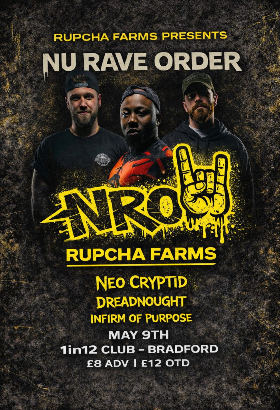 Rupcha Farms Presents: NU RAVE ORDER (9/5/26)