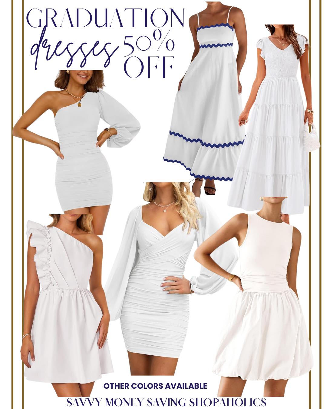 Photo-op approved graduation dresses at a deal. Tag a dress-obsessed friend below!