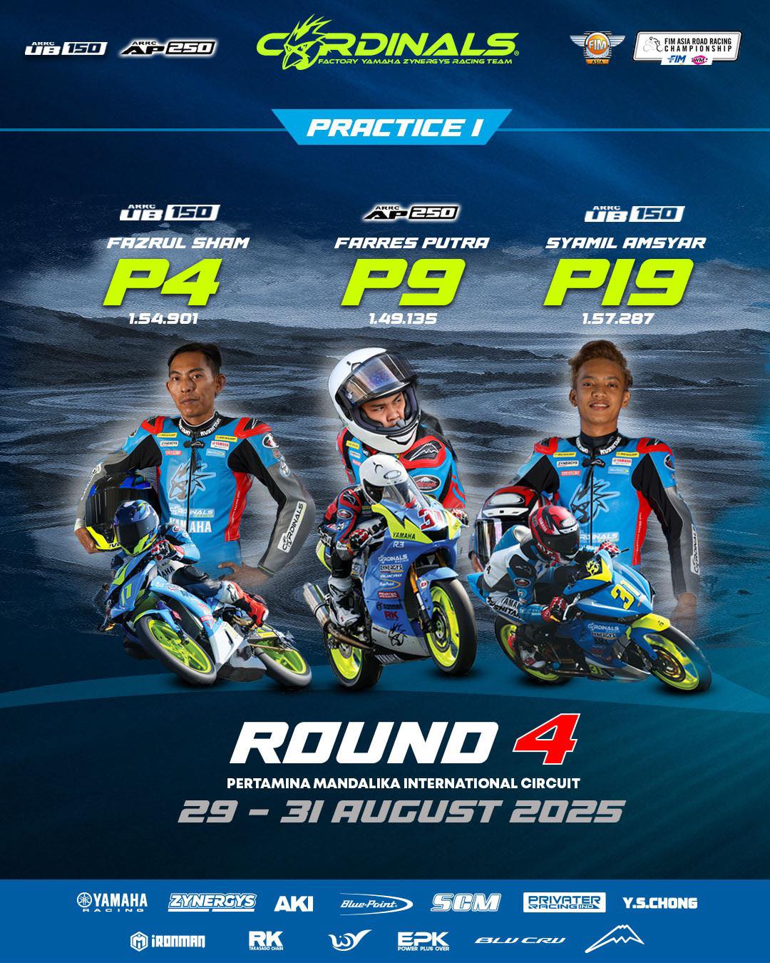 Cardinals - Asia Road Racing Championship 2025 Round 4 - Day 1️⃣ | FREE ...