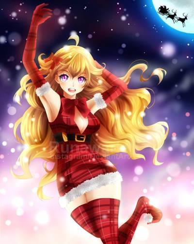 Rwby Nation Volume 6 Chapter 8 Is Now Off Spoiler Ban Merry Christmas Eve To All Who Celebrate It May Your Day Be Merry And Bright Blake Source Www Deviantart Com Runawarie Art Yang Xiao Long Rwby Facebook