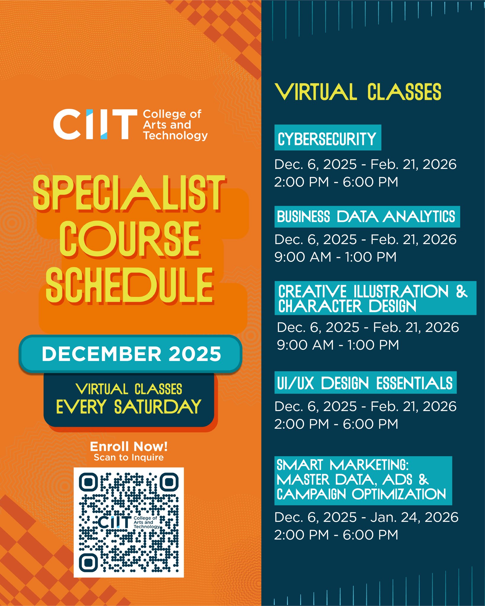 CIIT - #CIITSpecialistCourse: 🎁 December 2025 is the perfect time to ...
