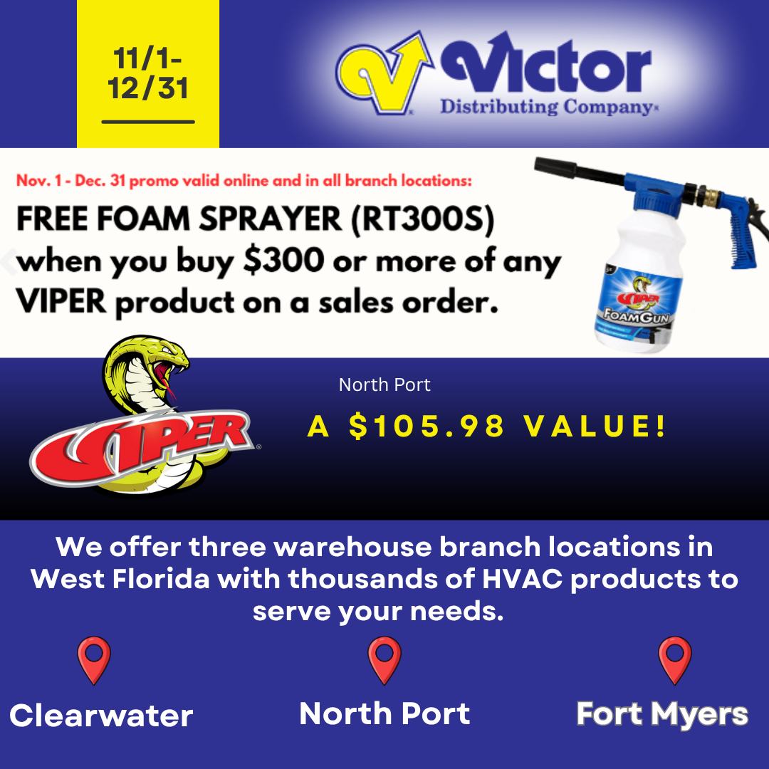 Victor - Performance starts with the right products. Spend $300 or more ...