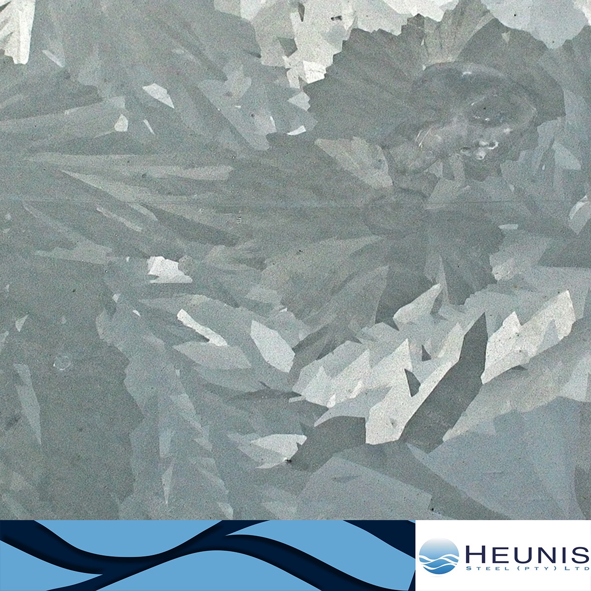 Heunis Steel - What causes the patterns on zinc-galvanized... | Facebook