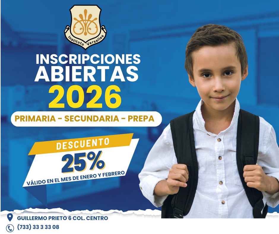 Instituto - 📚 Inscripciones abiertas – Nuevo ciclo escolar 2026-2027 ...