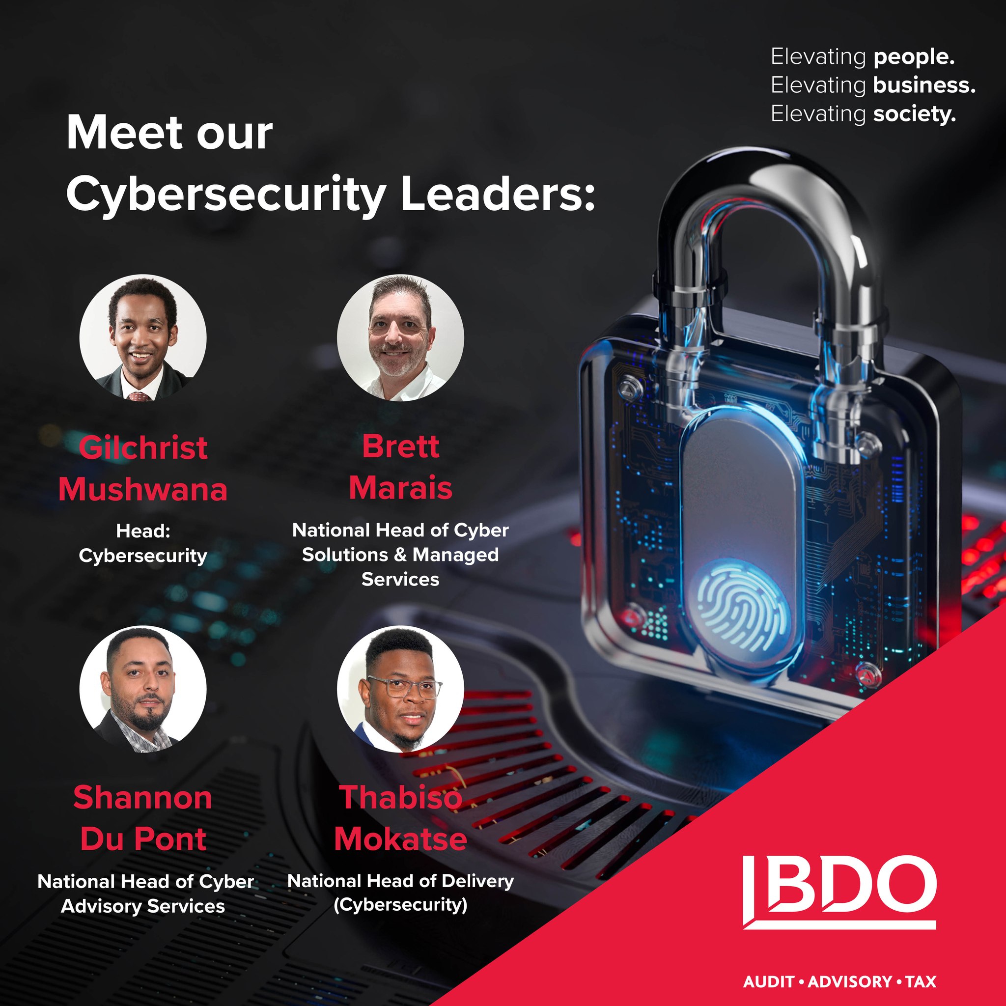 BDO - Meet the Cybersecurity Team BDO CyberLab is led by a team of ...