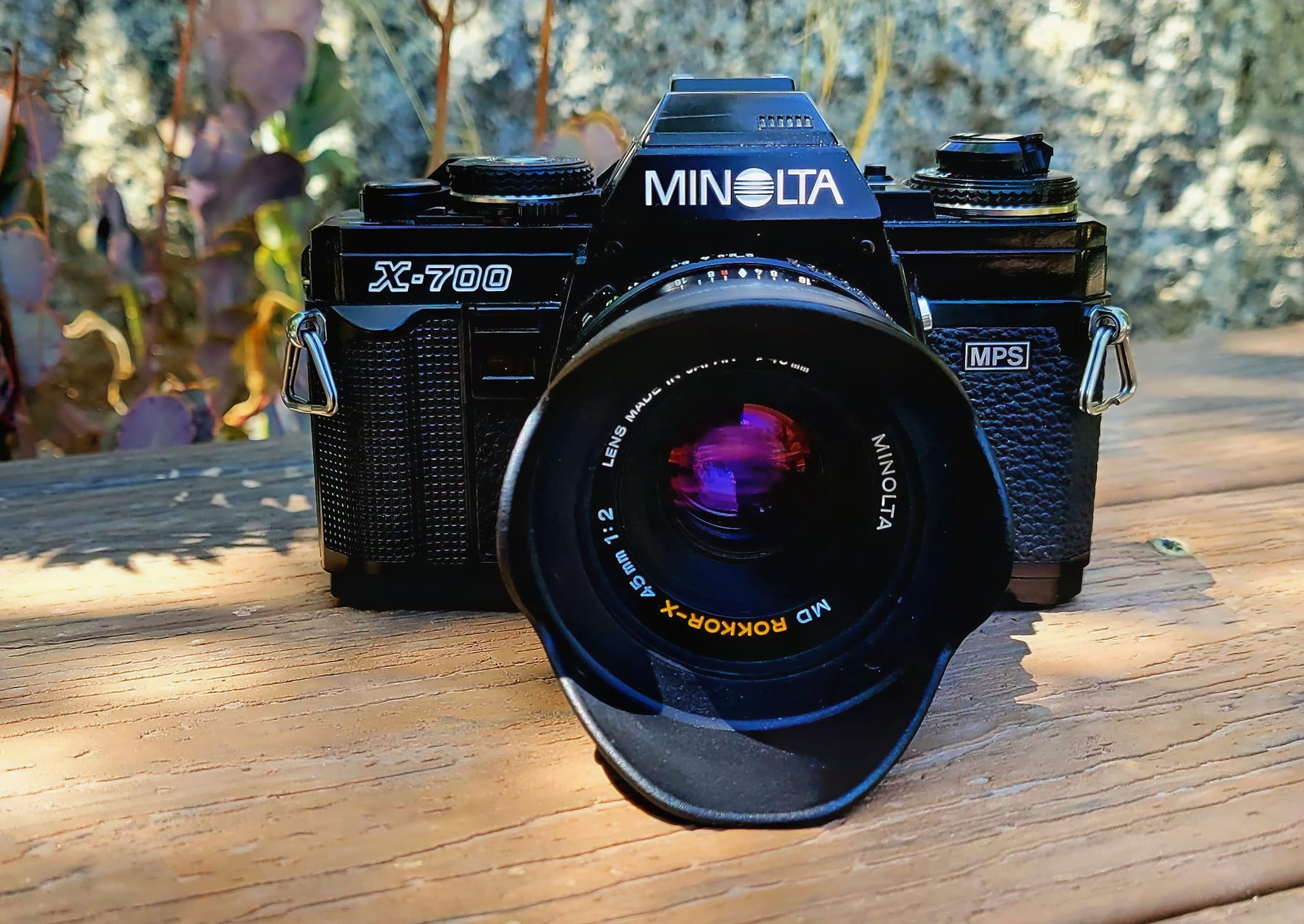 Minolta X-700 with Minolta MD Rokkor 50mm lens review