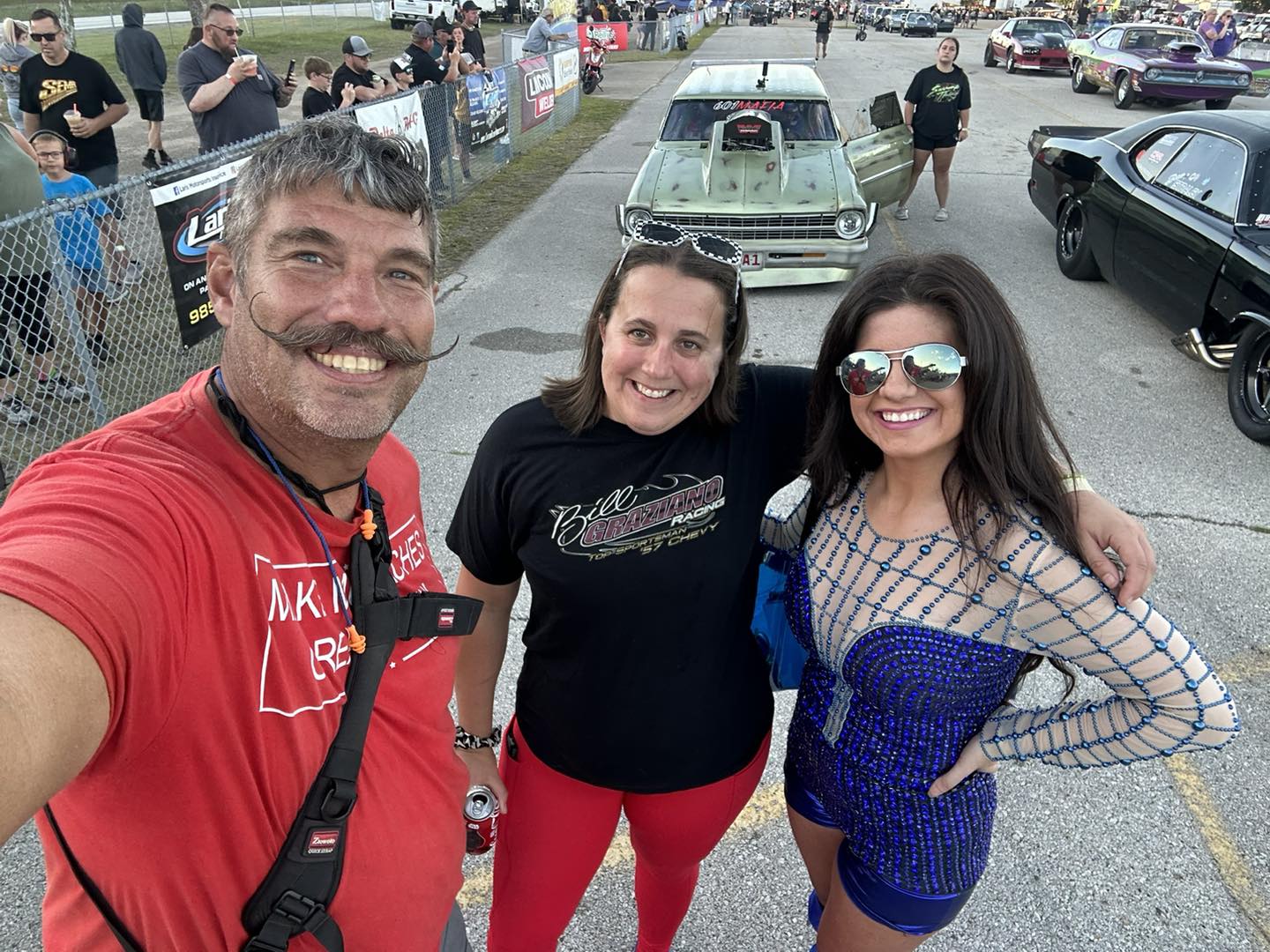 Red - These ladies do great things for the sport of Drag Racing! Mad ...