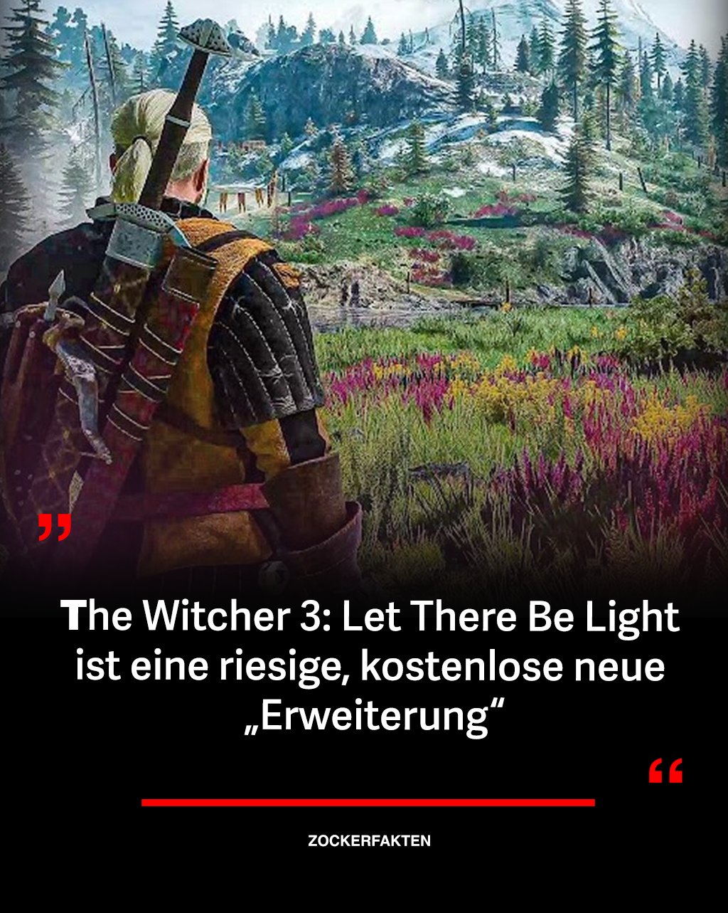 Zockerfakten - Ursprünglich 2015 erschienen, gilt The Witcher 3 längst ...