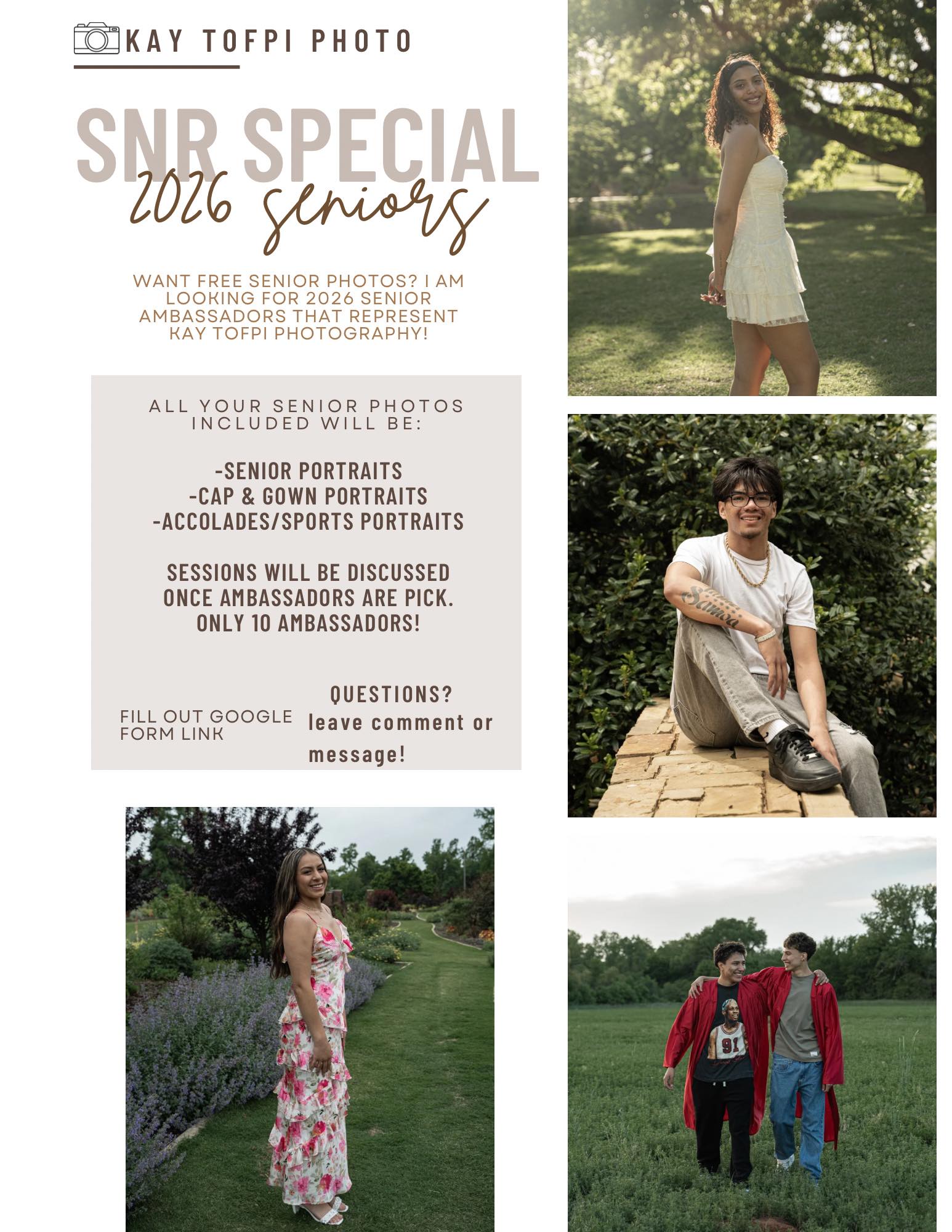 Kaygan - 3 WEEKS LEFT TO APPLY! 🚨 Open to 2026 seniors, you will get ...