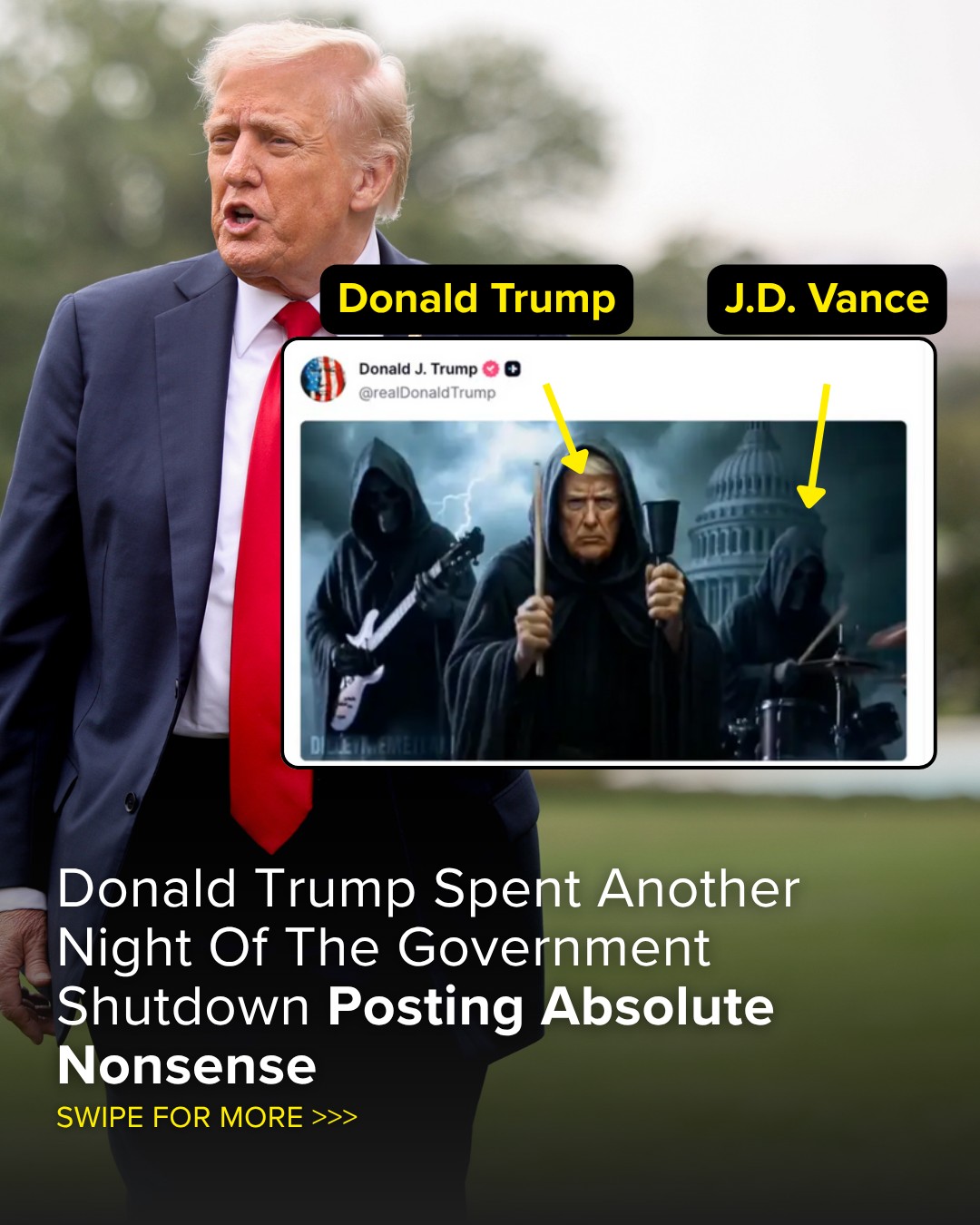 BuzzFeed - The second night of the current government shutdown saw ...