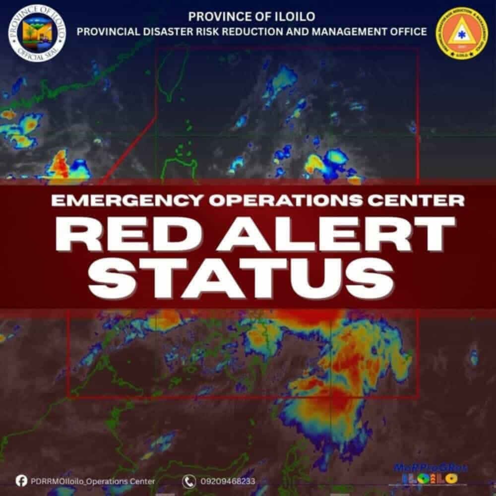 Panay - ILOILO UNDER RED ALERT STATUS The Province of Iloilo is now ...