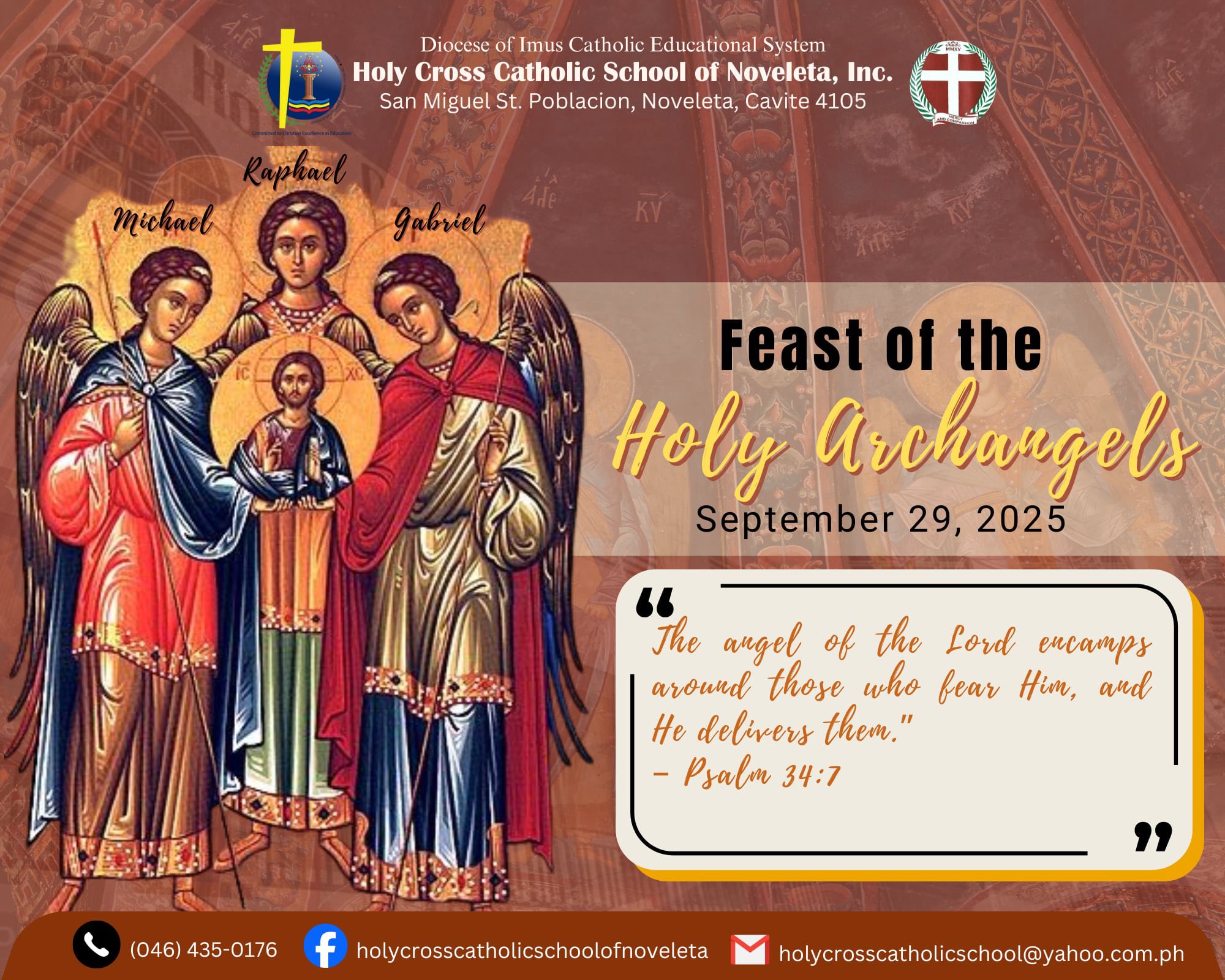 FEAST OF THE... - Holy Cross Catholic School of Noveleta | Facebook