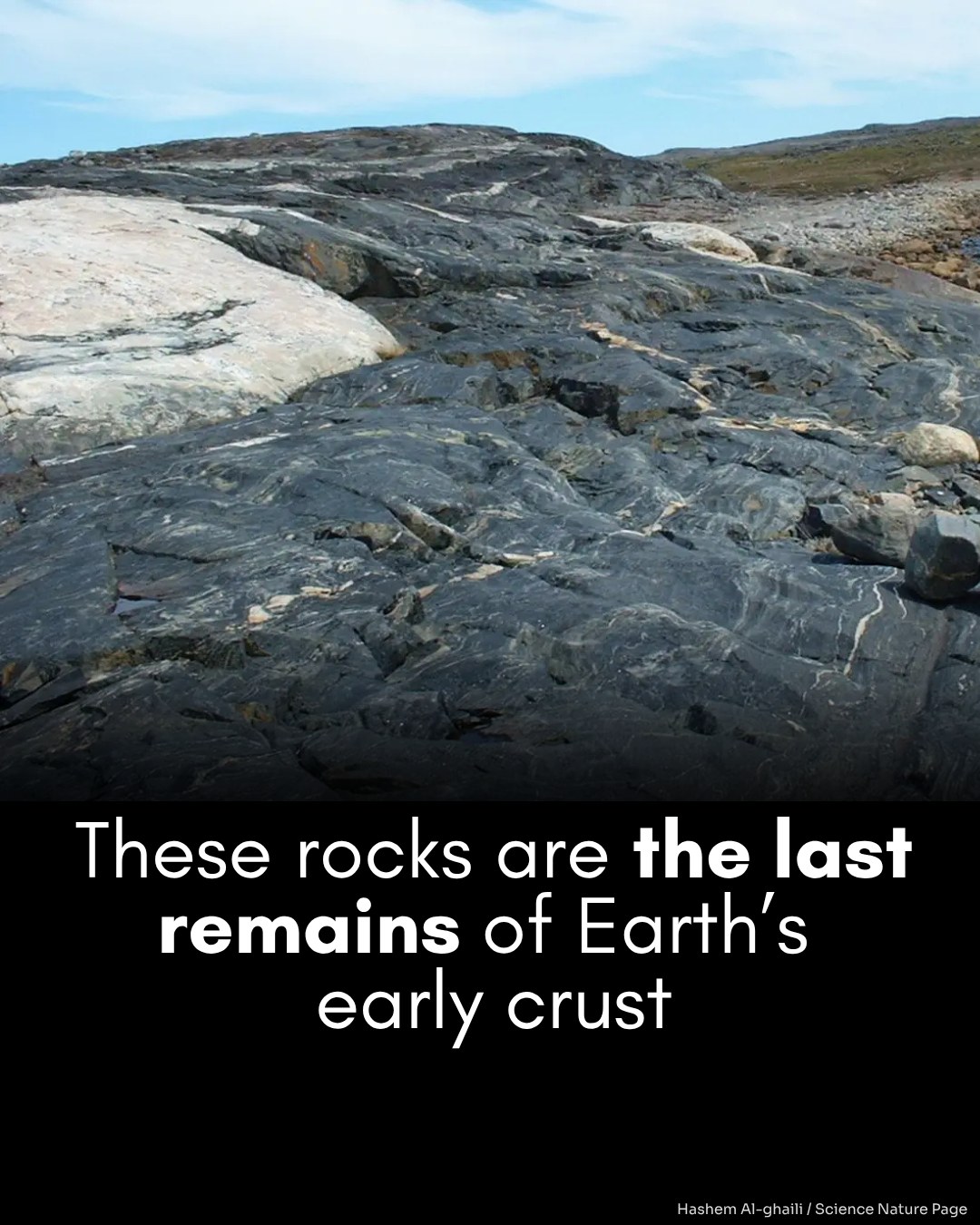 Hashem - These are the last known pieces of Earth's original crust. A ...