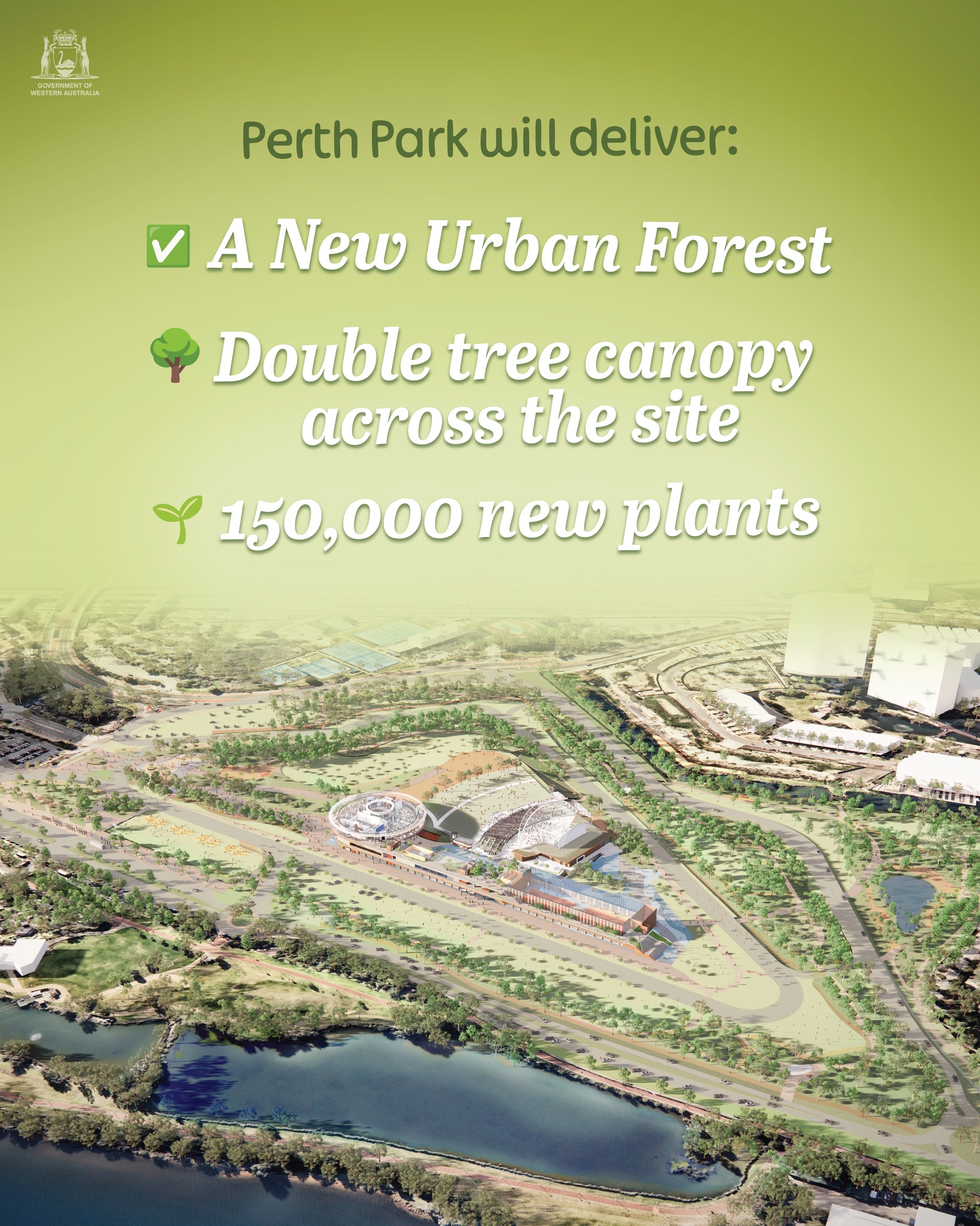 Kim - We're delivering more green spaces🌿 The new Perth Park will ...