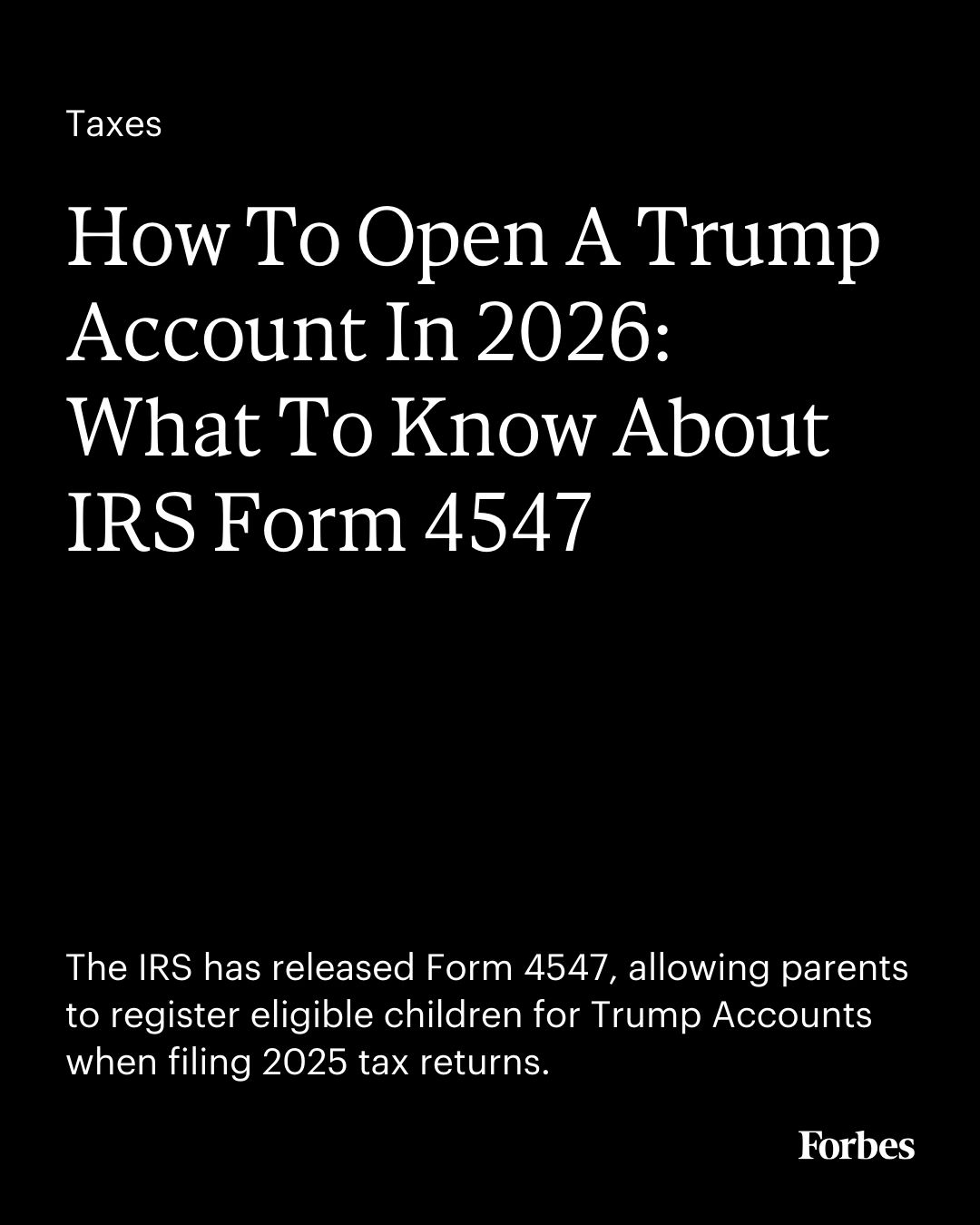 Forbes - Tax season is approaching, and for parents of minor children ...