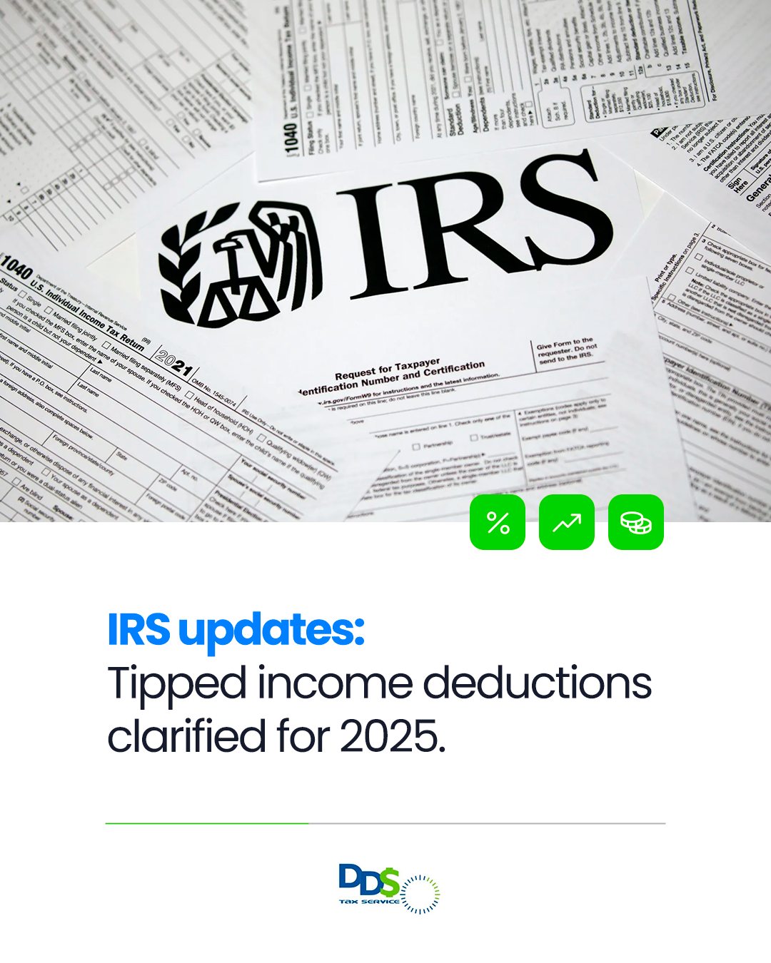 DDS - IRS updates for 2025 have arrived. If your business relies on ...