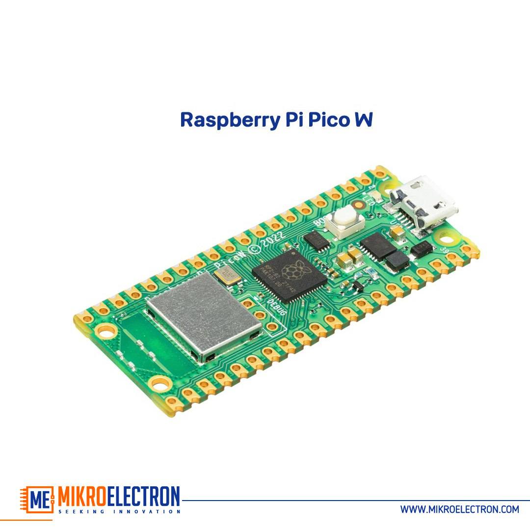 Mikroelectron - Raspberry Pi Pico W https://mikroelectron.com/product ...