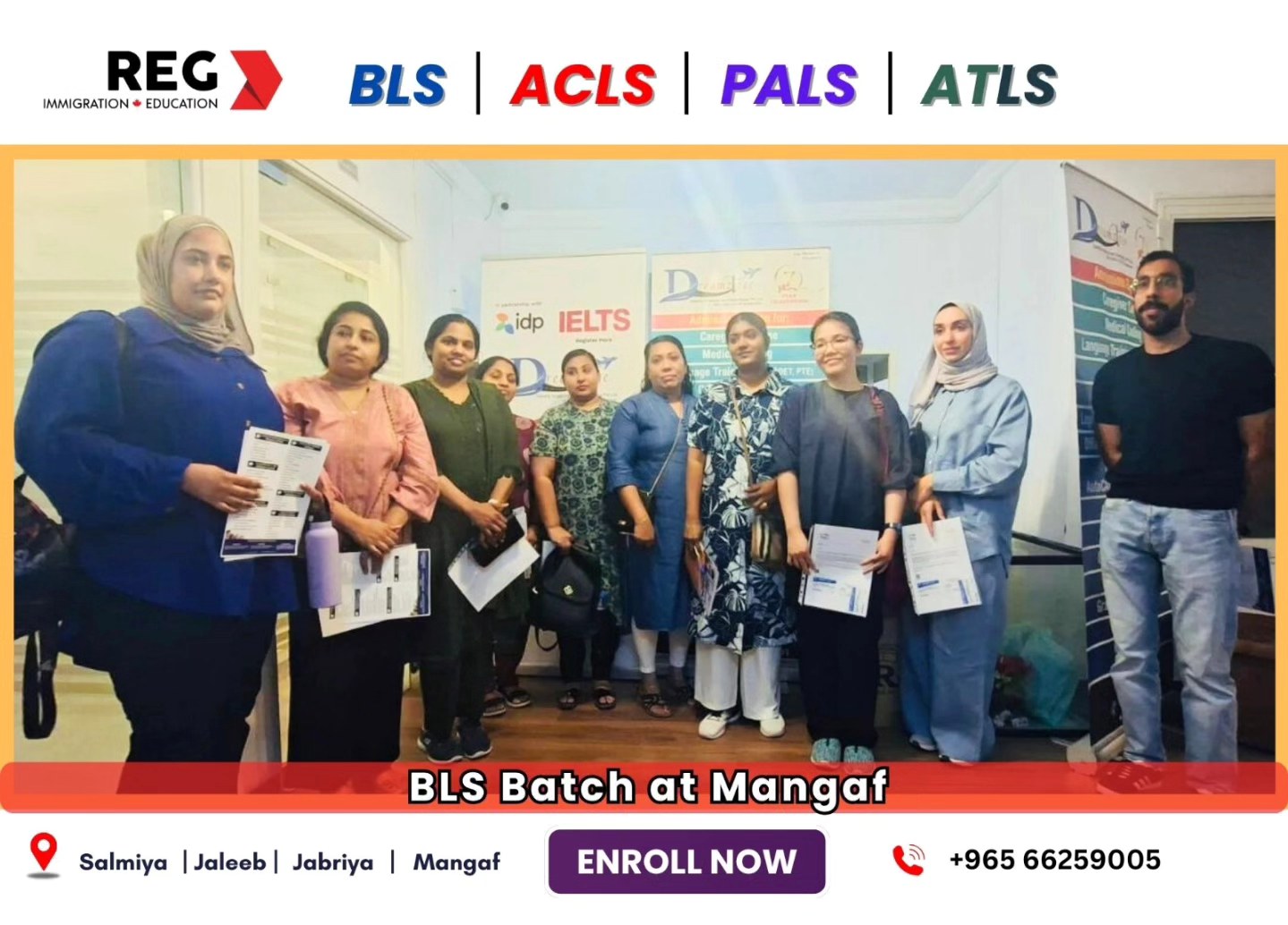 REG - 🚑 Mangaf’s newest lifesavers are officially BLS certified ...