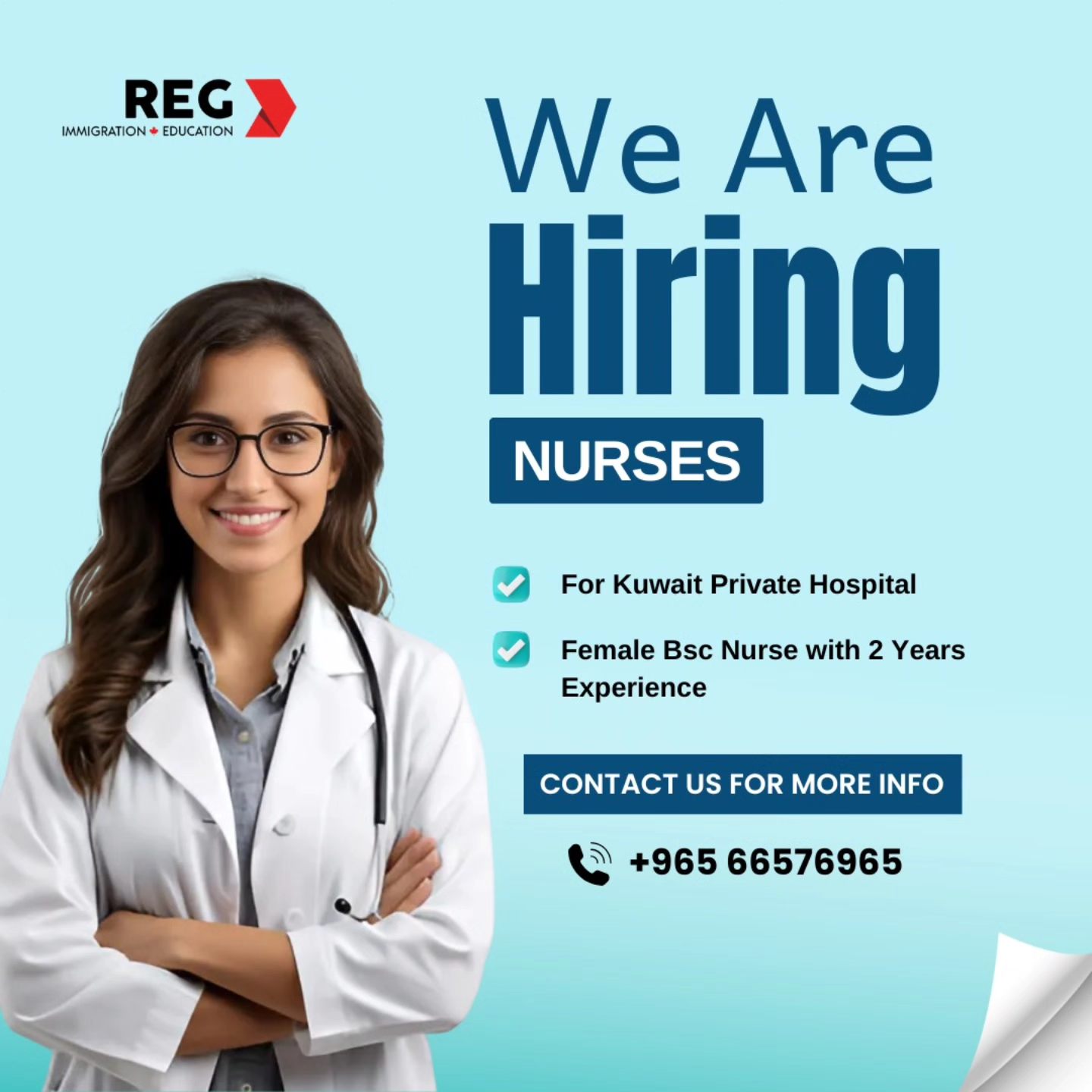 REG - 🩺 We’re Hiring! Kuwait Private Hospital is looking... | Facebook