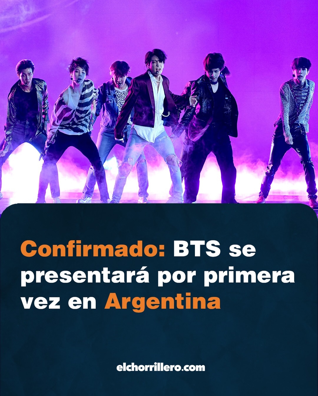 🇰🇷 La banda de K-pop más... - El Chorrillero de San Luis | Facebook