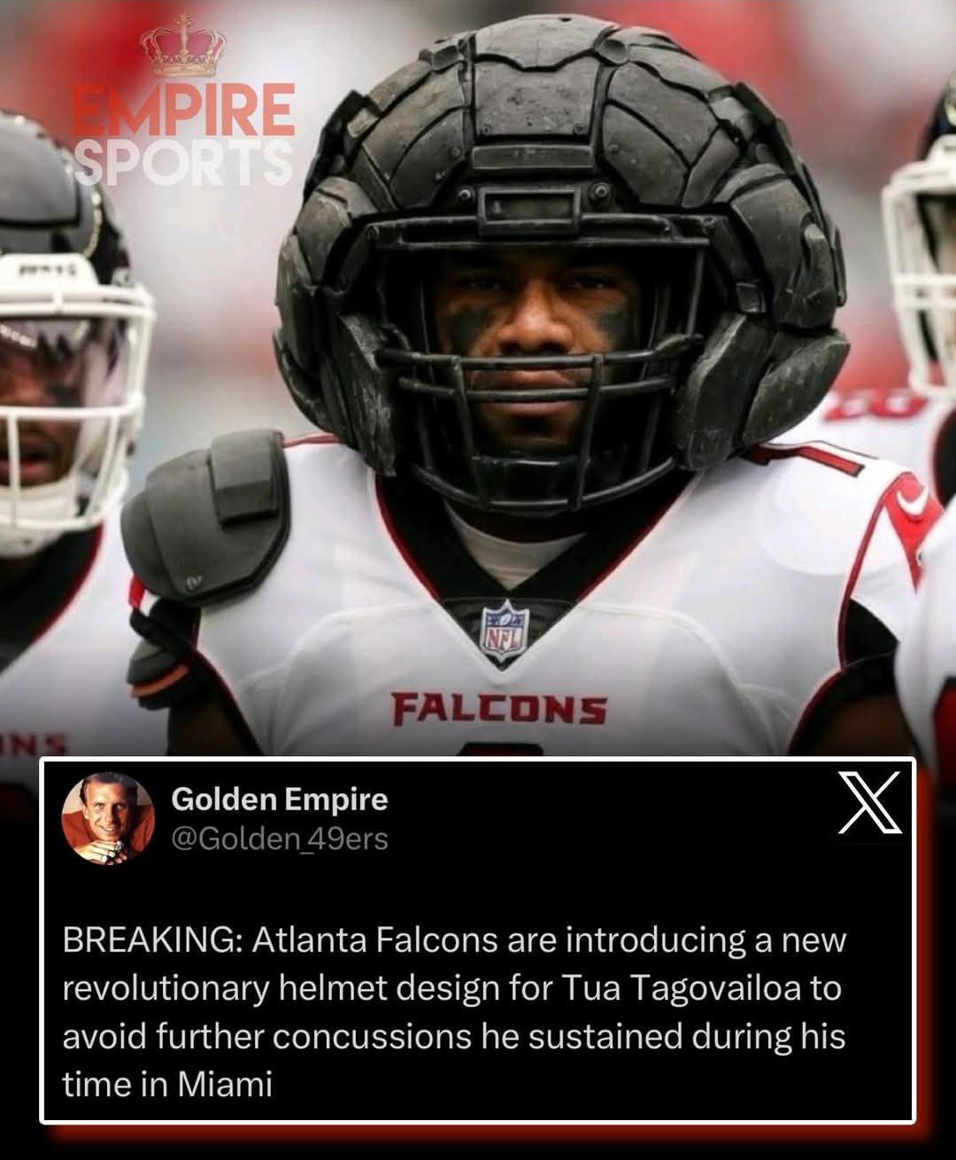 falcons new football helmets Atlanta Slate Alternate Mini Speed size SpeedFlex shell Falcons introduce new helmet to