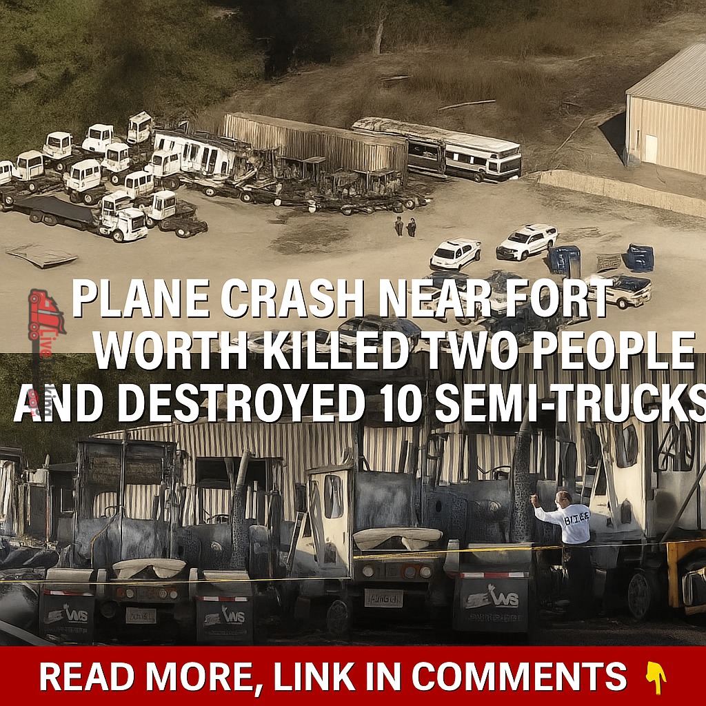Live Trucking - Plane crash near Fort Worth killed two... | Facebook