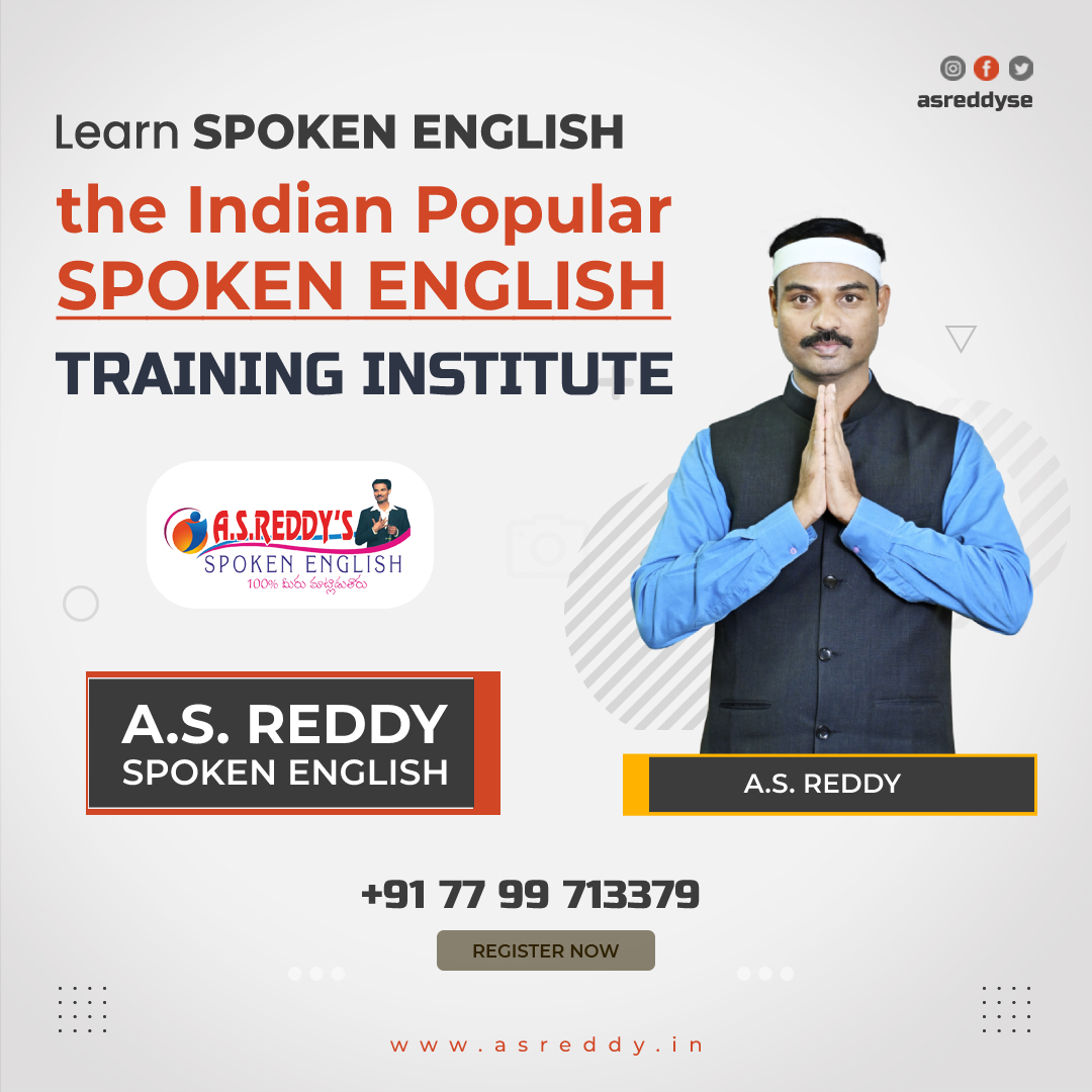 A S Reddy Spoken English | Hyderabad