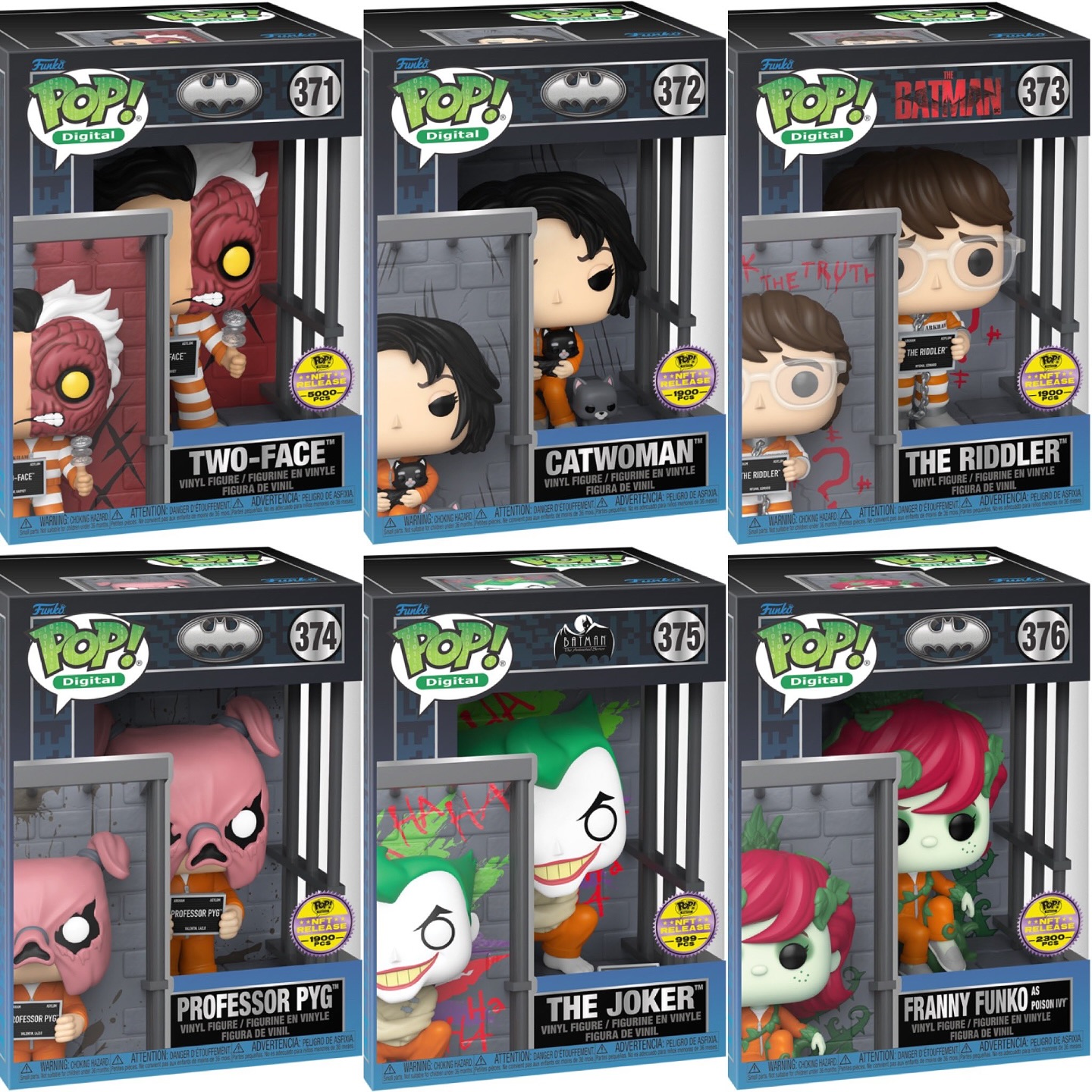 Batman NFT Pops are shipping out! . Thanks @whatspoppincraze #DC