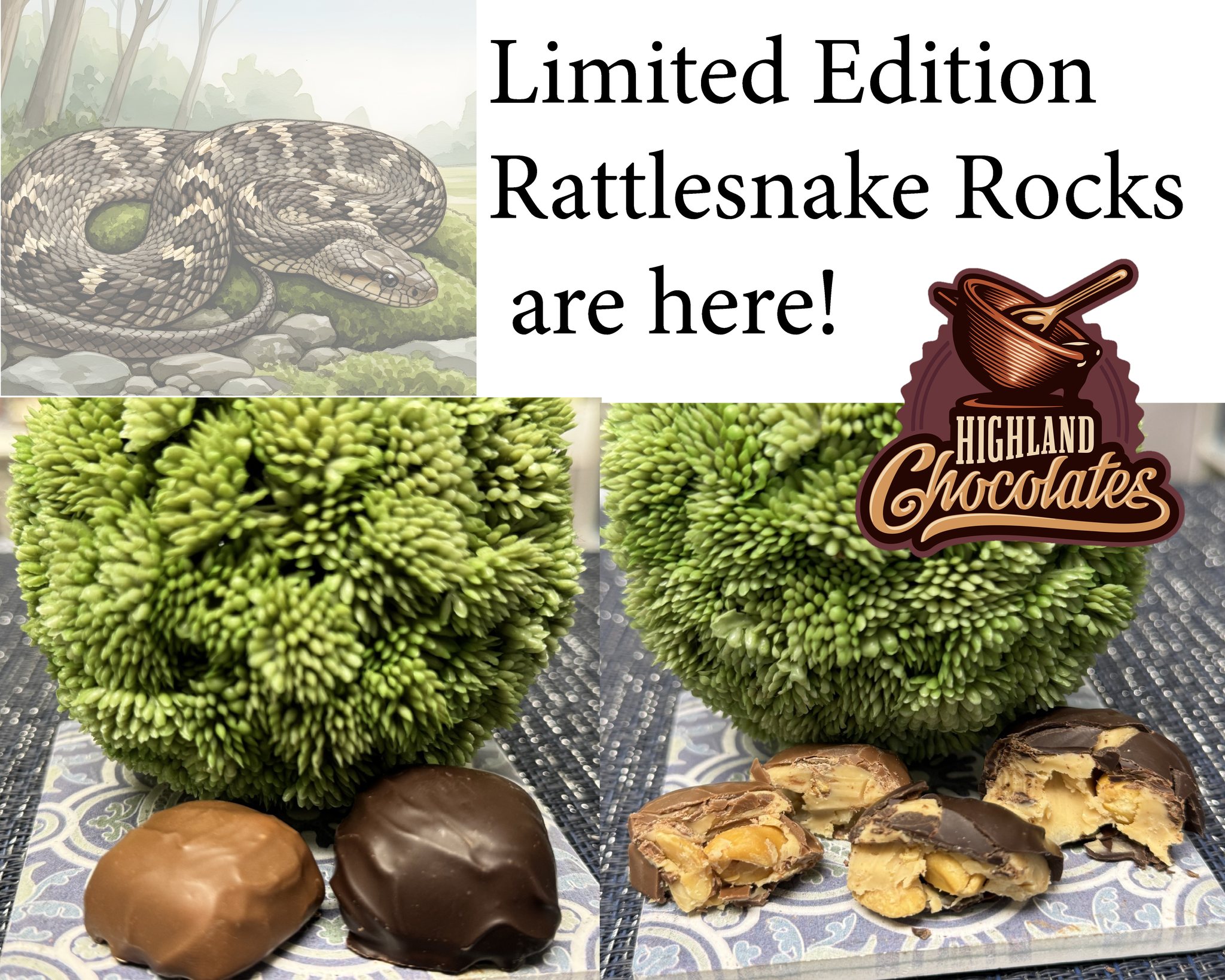 Highland - Limited Edition Rattlesnake Rocks are here! Named by ...