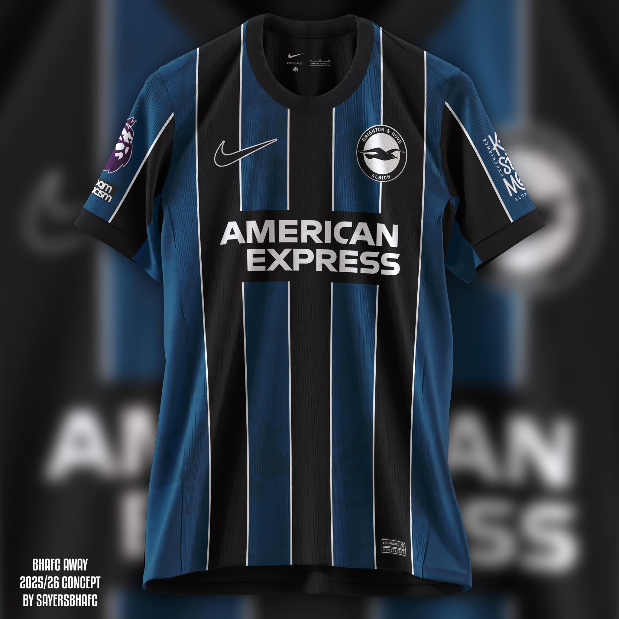 Albion - A modern spin on the “Inter” shirt from the 90s