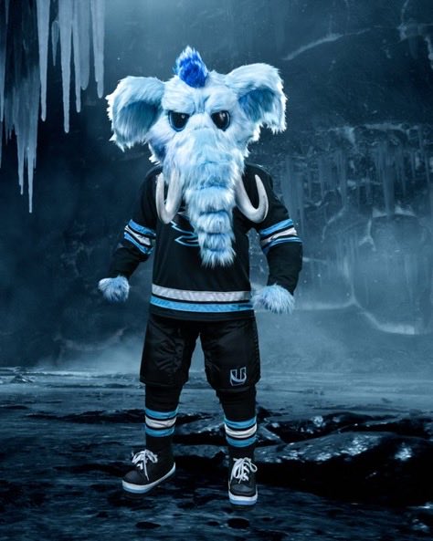 Hockey - Meet the Utah Mammoth's new mascot. Tusky. | Facebook