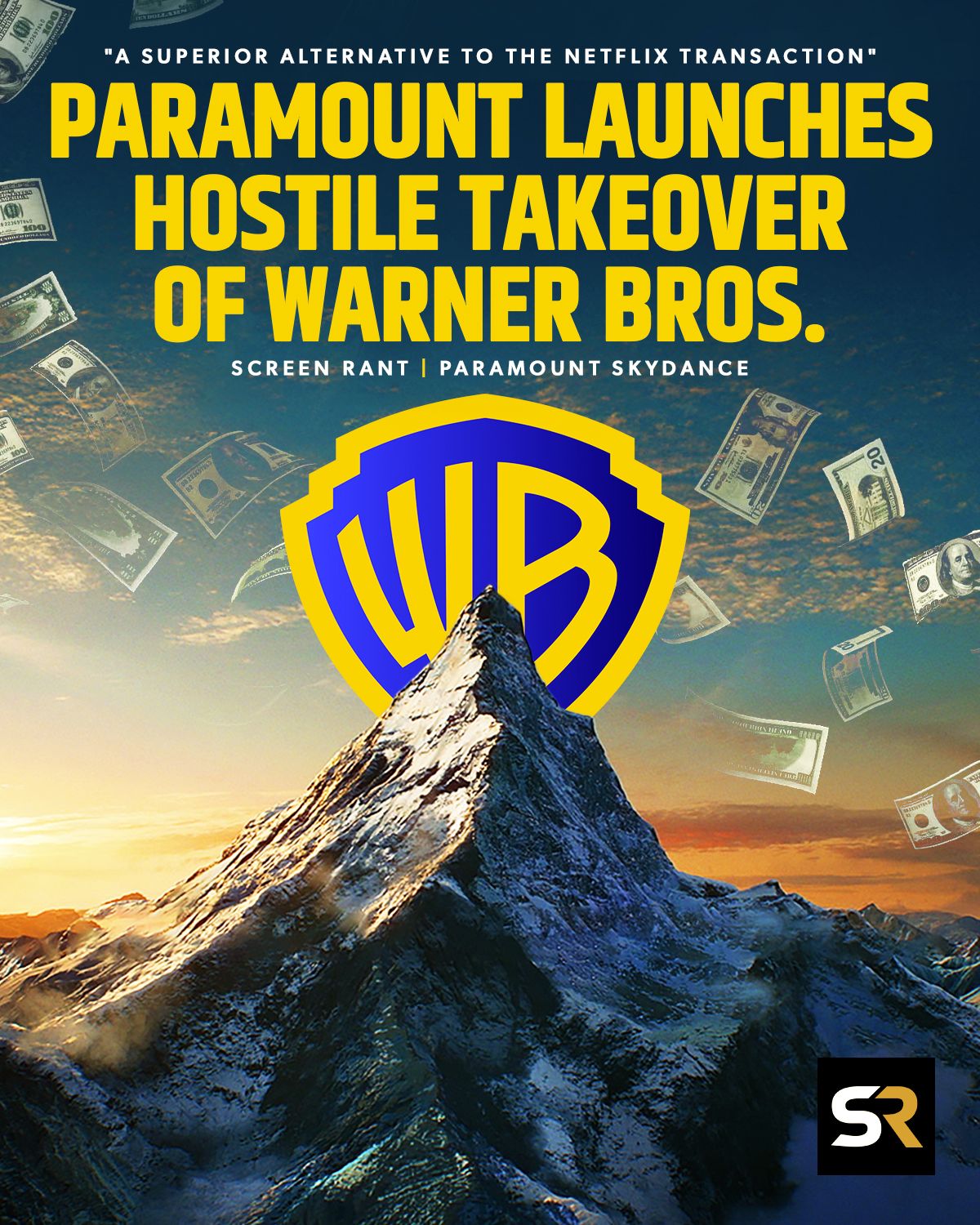Screen Rant - Paramount is attempting to outbid Netflix in... | Facebook