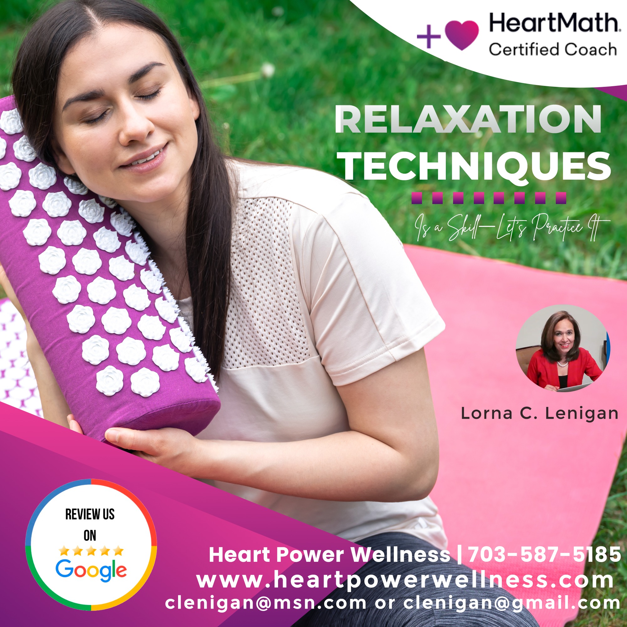 Heart Power Wellness HeartMath Coach | Reston VA