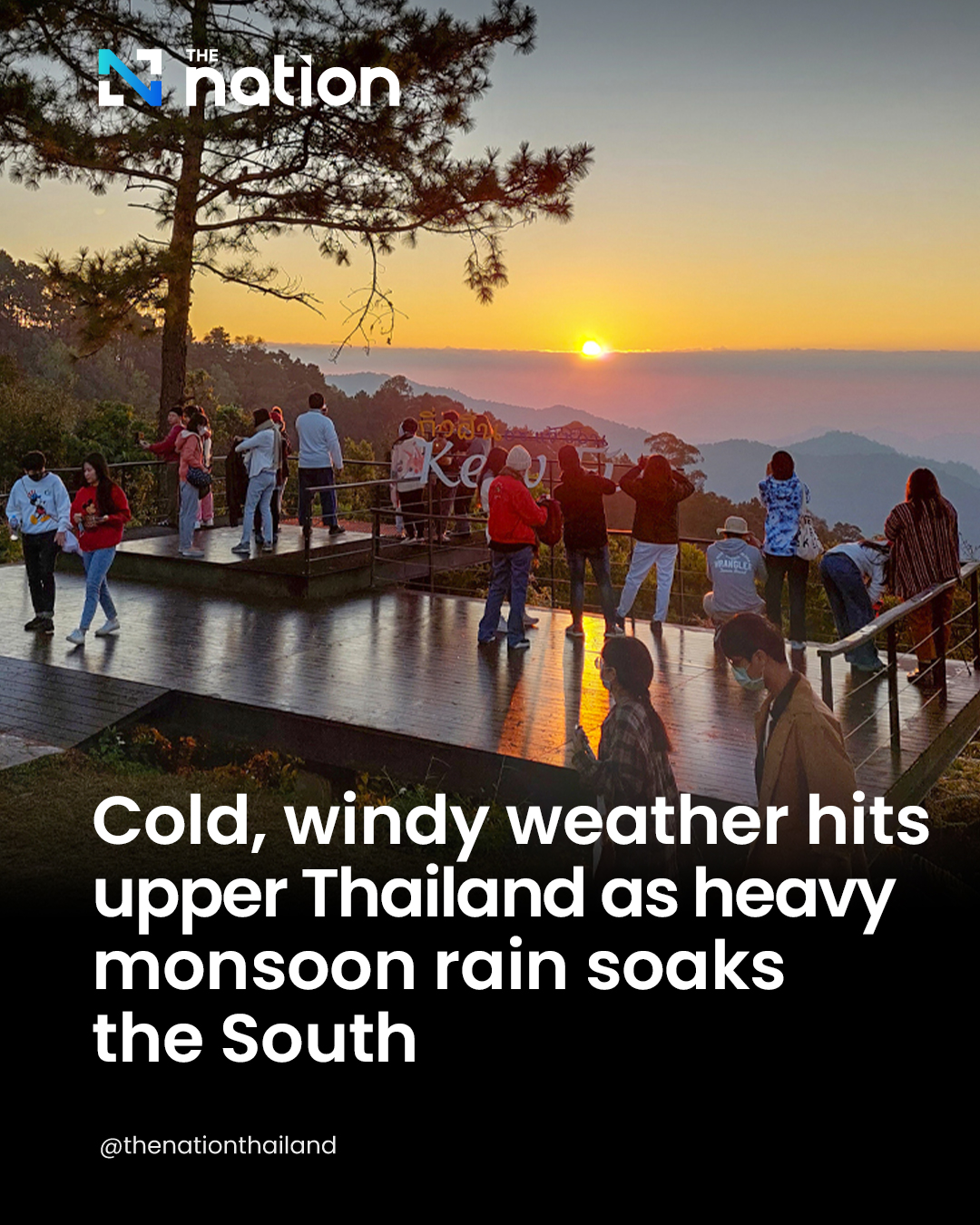 The Nation - TMD warns of cold, windy conditions in upper Thailand and ...