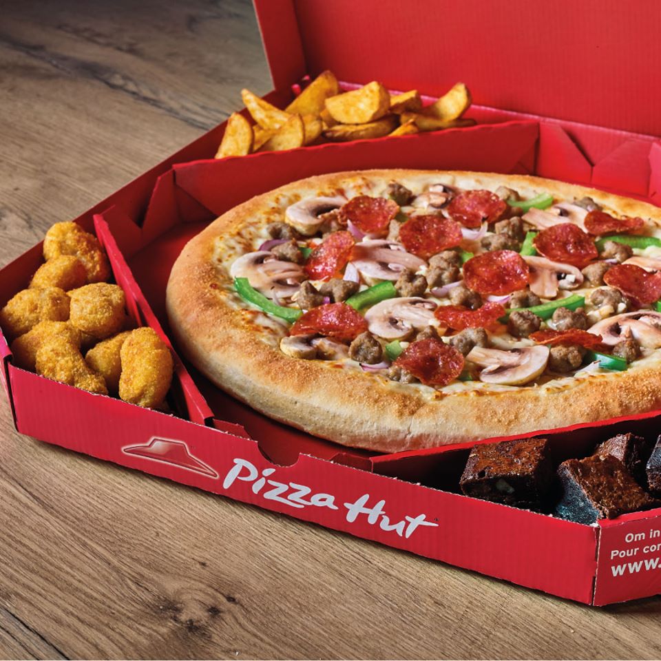 The Box zalige... Pizza Hut Delivery Express Oudenaarde