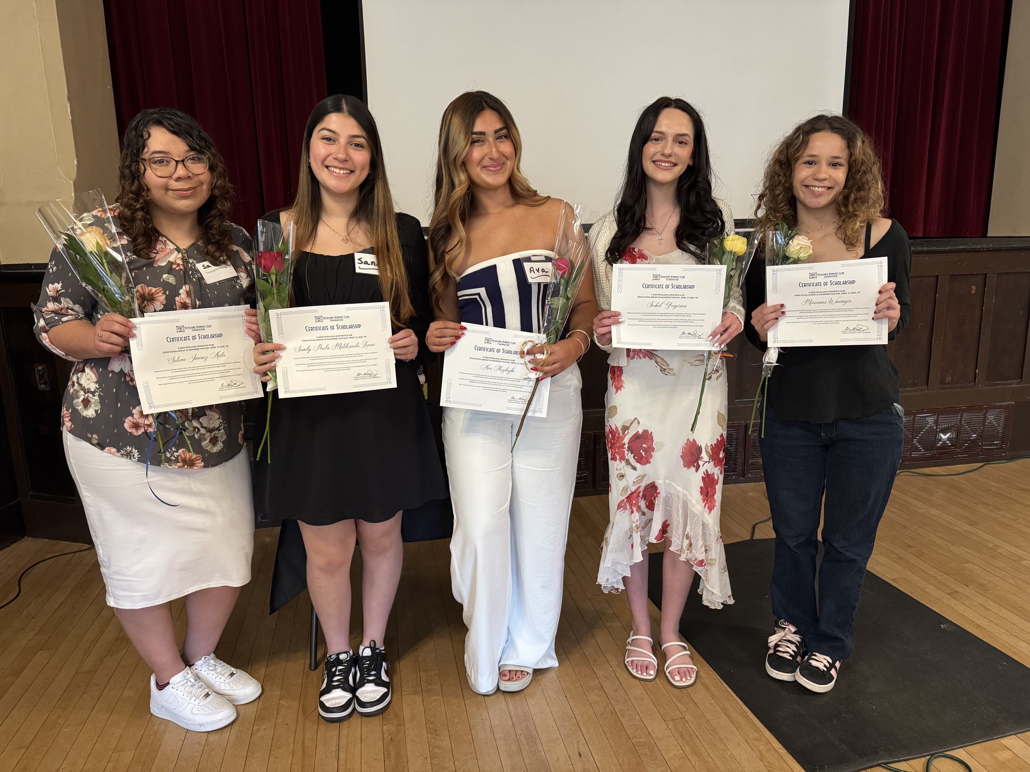 5 amazing high school seniors -... - Petaluma Woman's Club | Facebook
