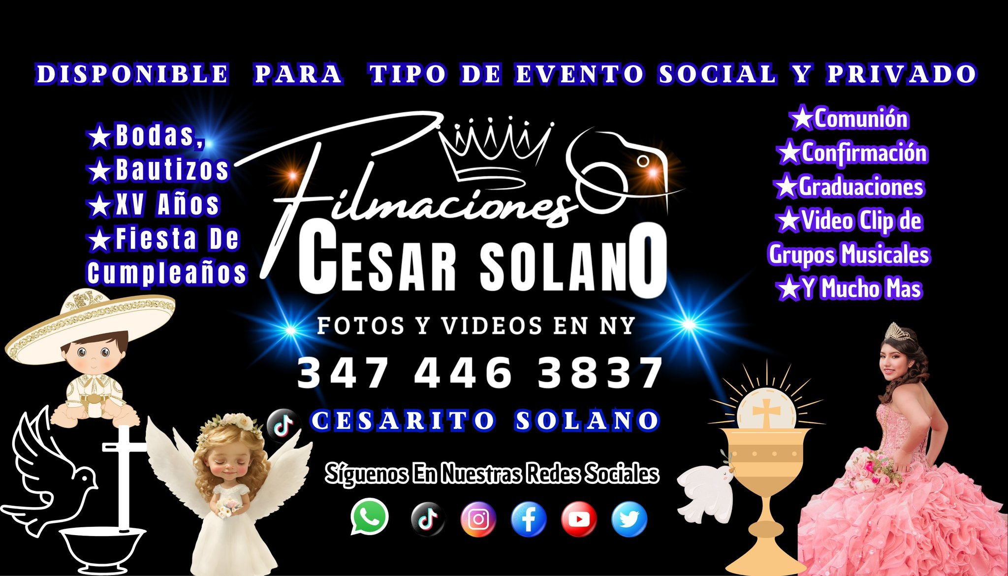 Filmaciónes Cesar Solano | New York NY