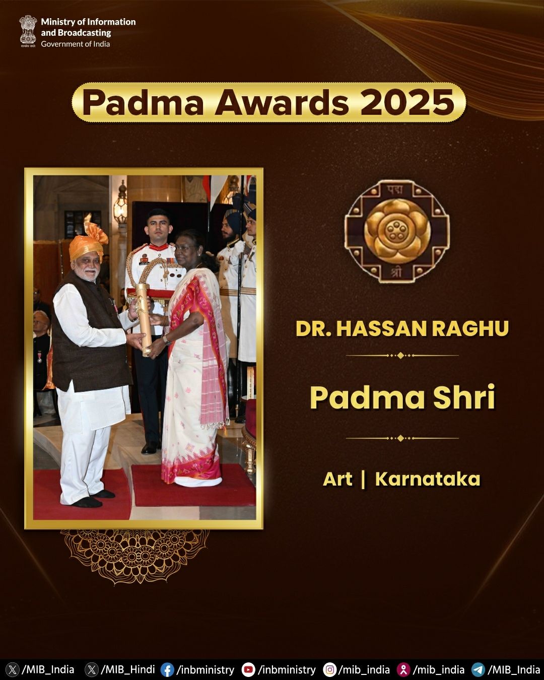 ALL NEWS | #PadmaAwards2025 – Dr | Facebook