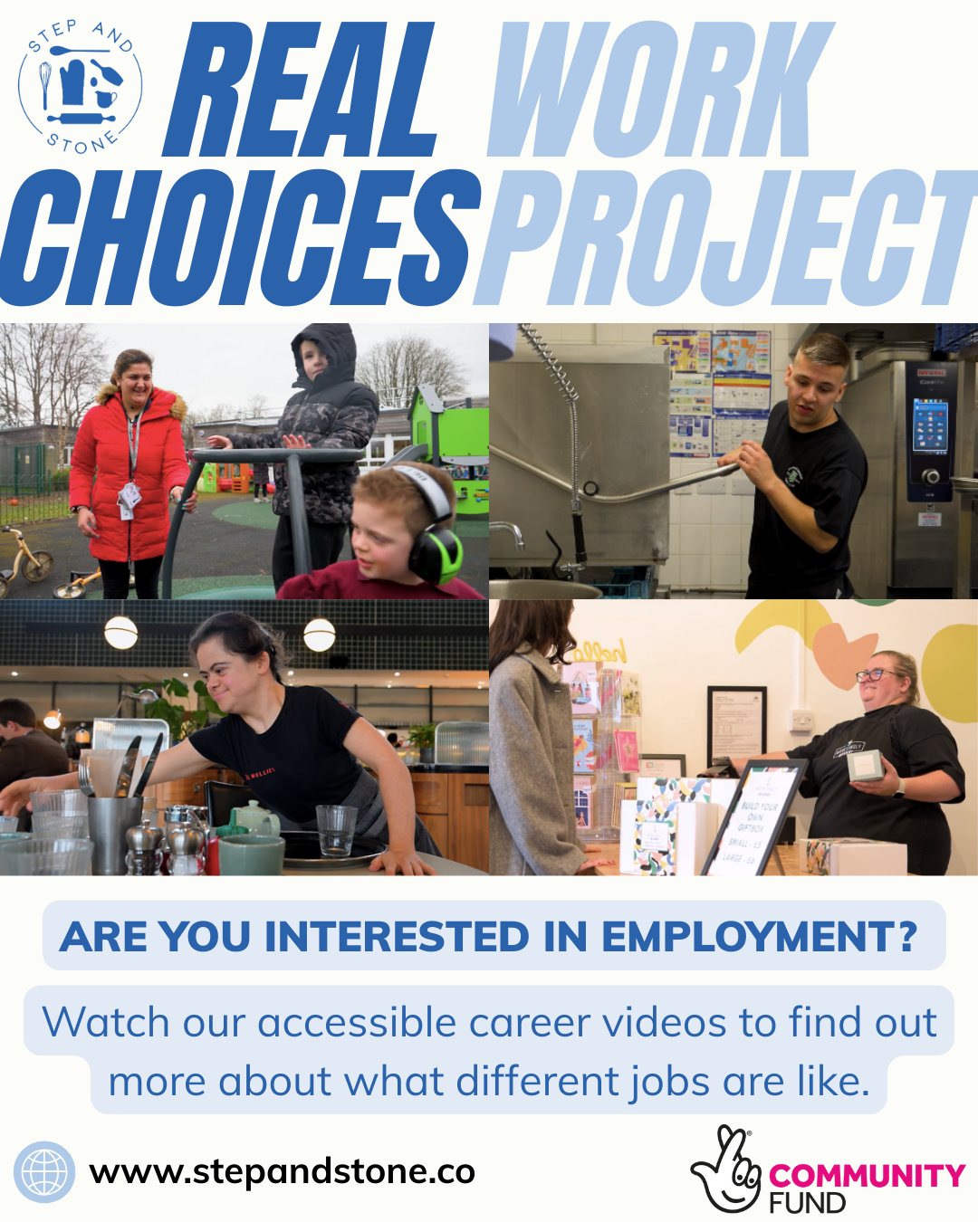 Step - We are super excited to be launching our new Real Work Choices ...