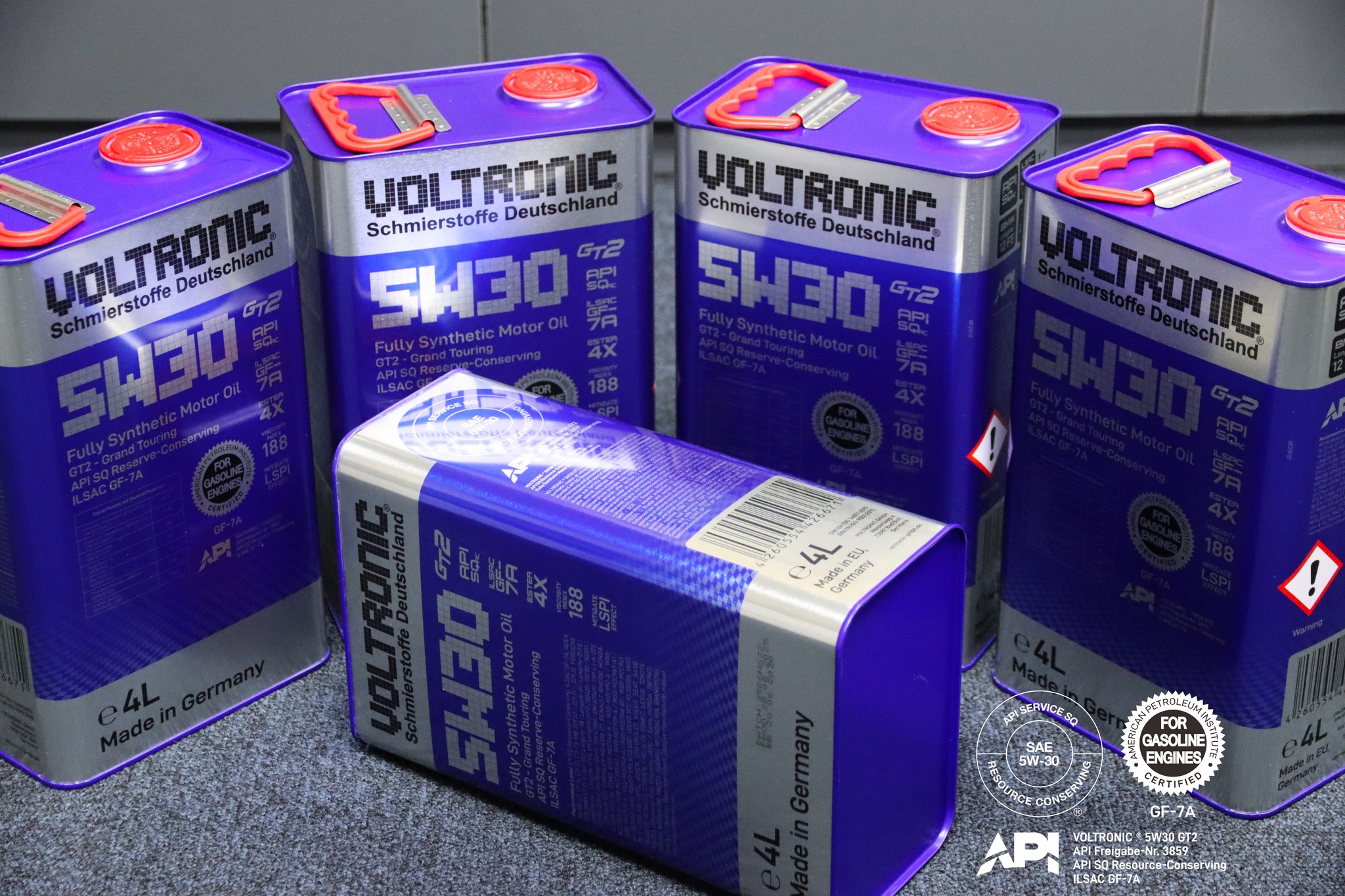 Voltronic - #VOLTRONIC ® 5W30 GT2 - Grand Touring API SQ Resource ...
