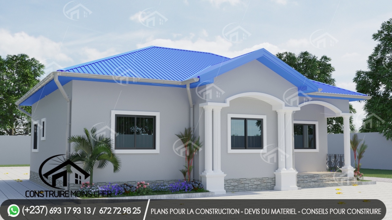 Plan Et Devis De Maison Gratuit Au Cameroun