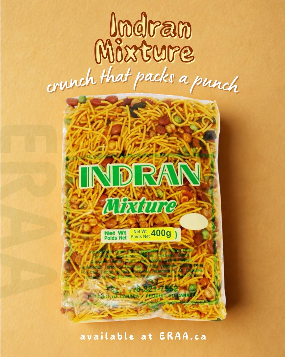 ERAA - Crispy, crunchy, and full of flavour 😋 Indran Mixture is the ...