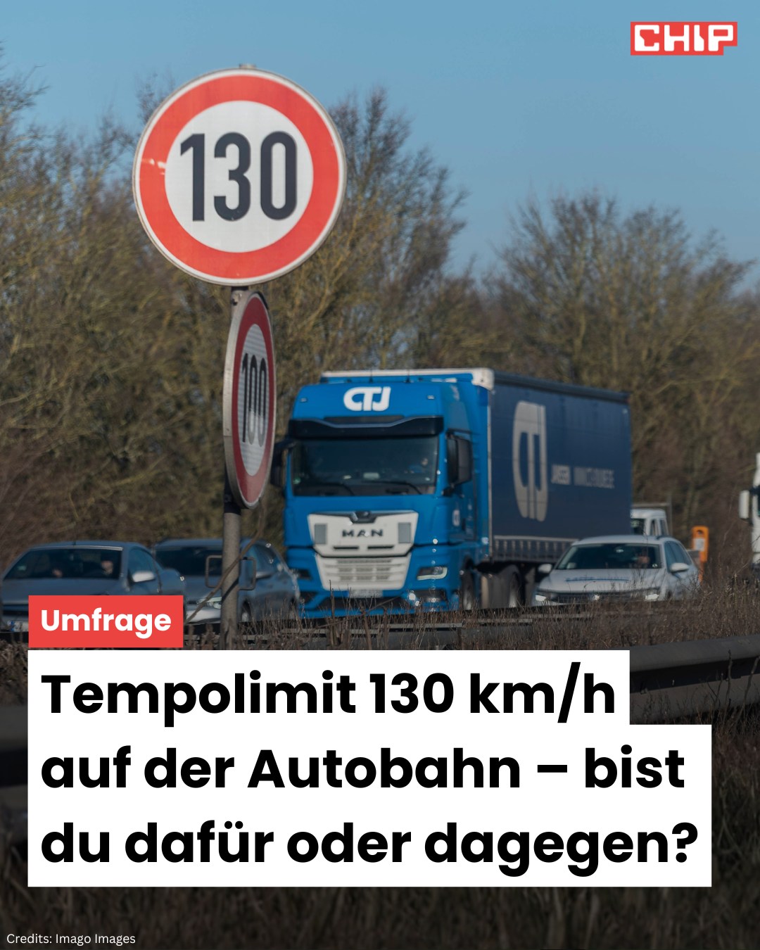 CHIP - Die Debatte um ein Tempolimit von 130 km/h auf... | Facebook
