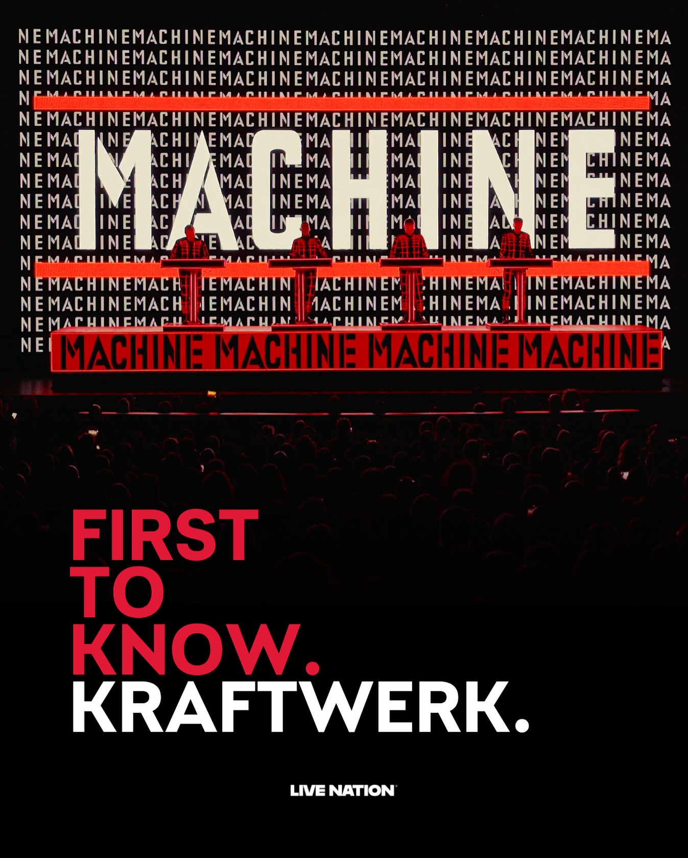 ATTENTION KRAFTWERK FANS — THE ELECTRONIC PIONEERS ARE COMING