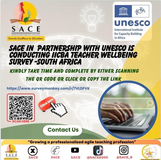 SACE - Invitation To Participate in SACE-UNESCO Teacher... | Facebook