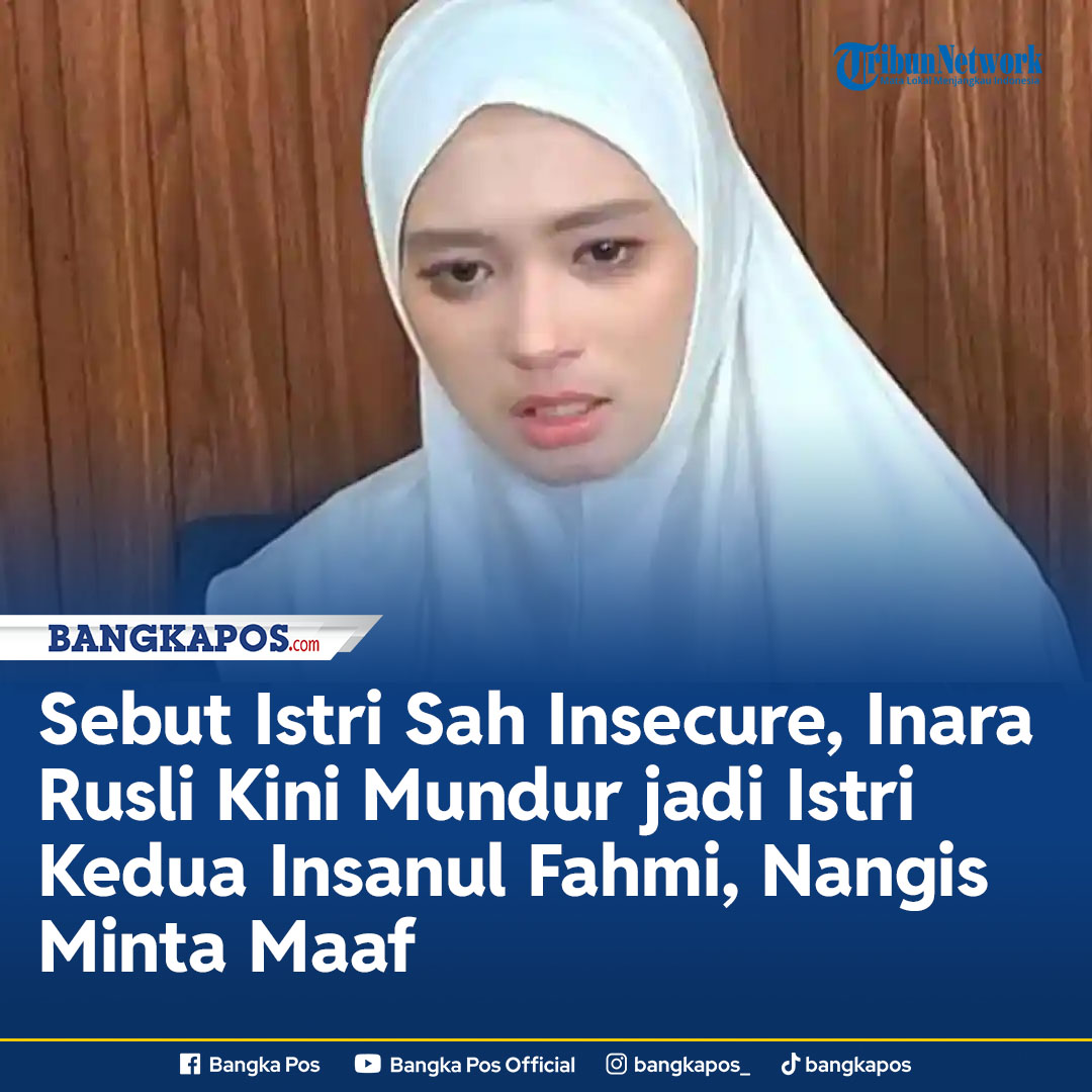 Bangka - Inara Rusli mundur dari istri kedua Insanul Fahmi. Mantan ...