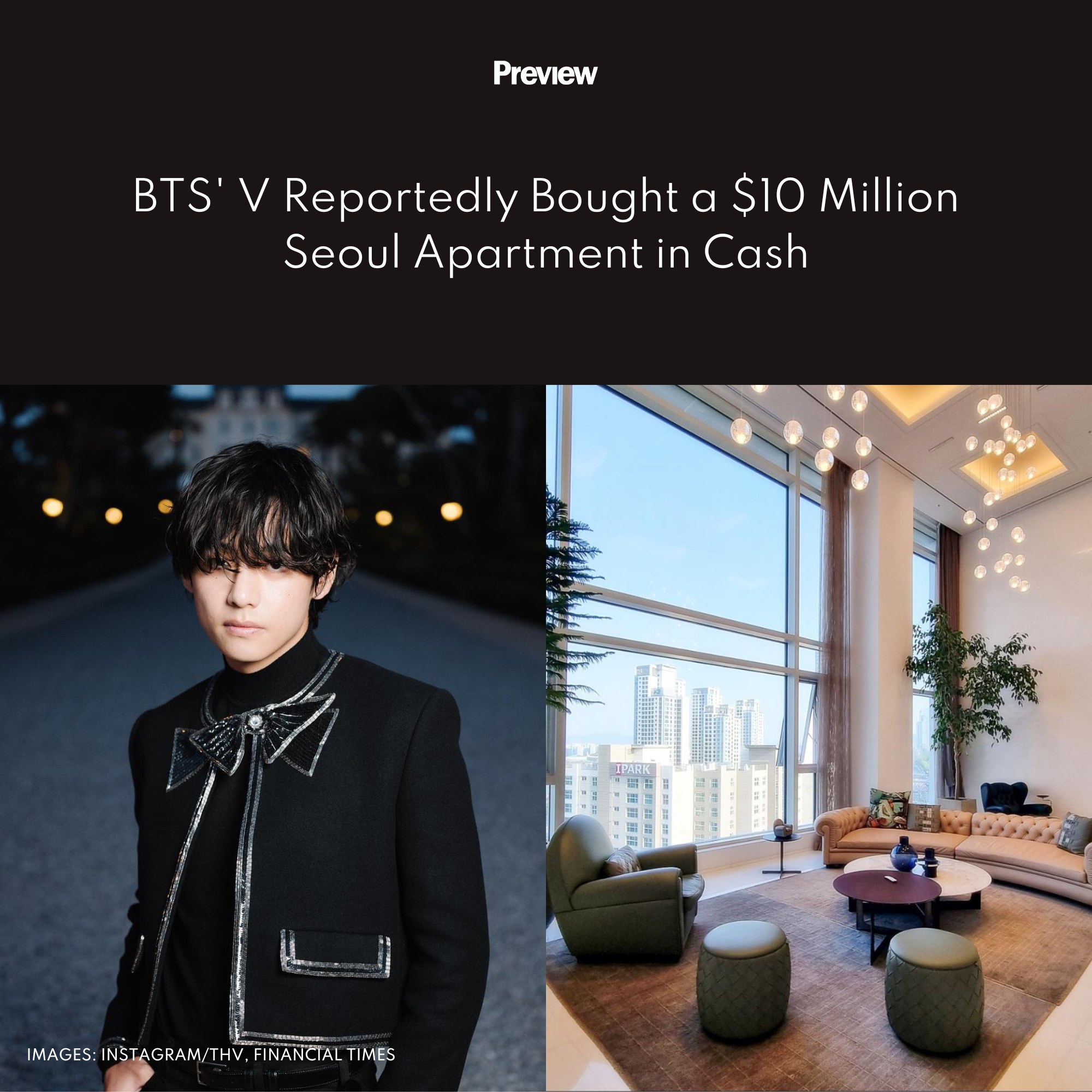 Preview.ph - BTS’ V reportedly just claimed one of Seoul’s most coveted ...